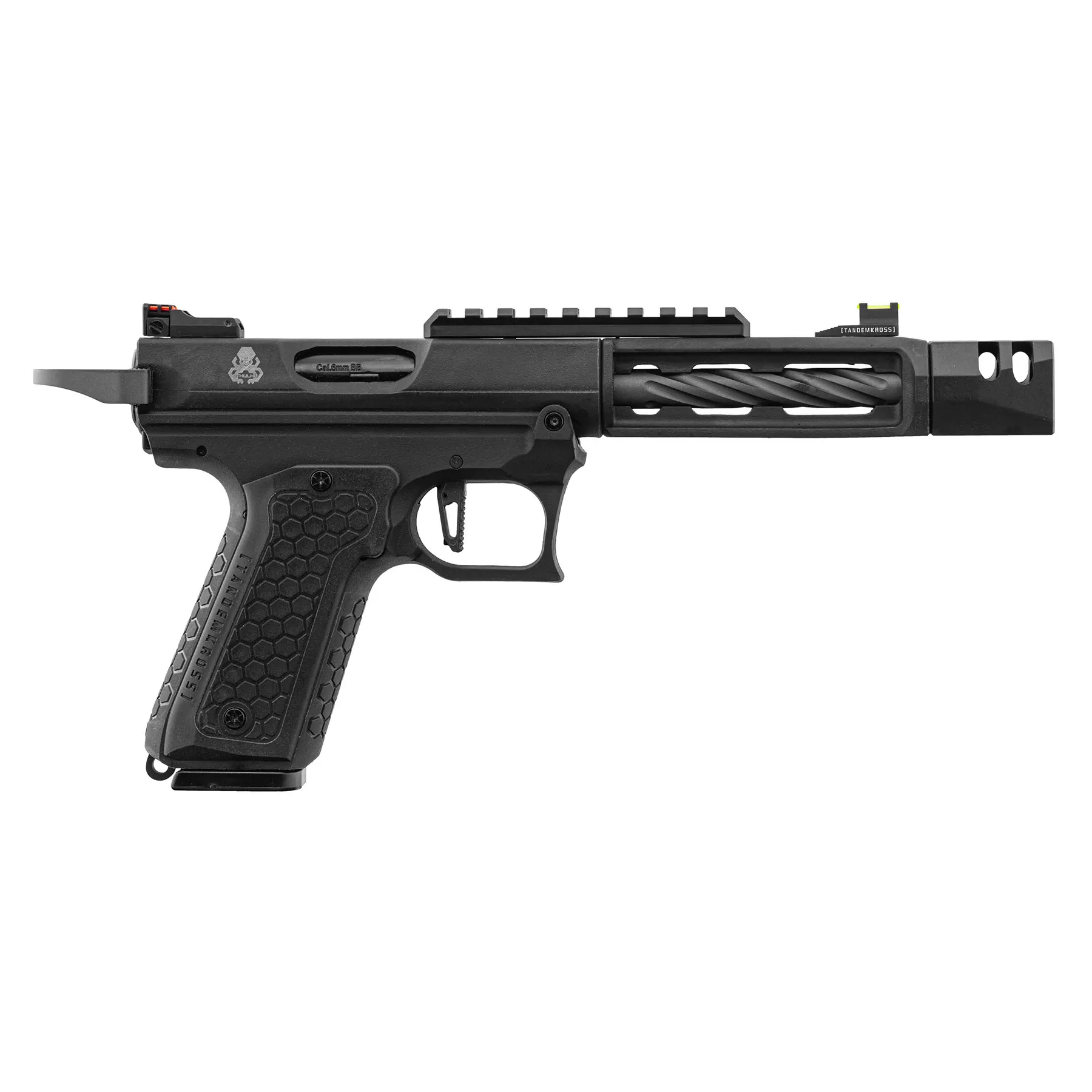 Lancer Tandemkross Cthulhu GBB Softair Pistole, Black