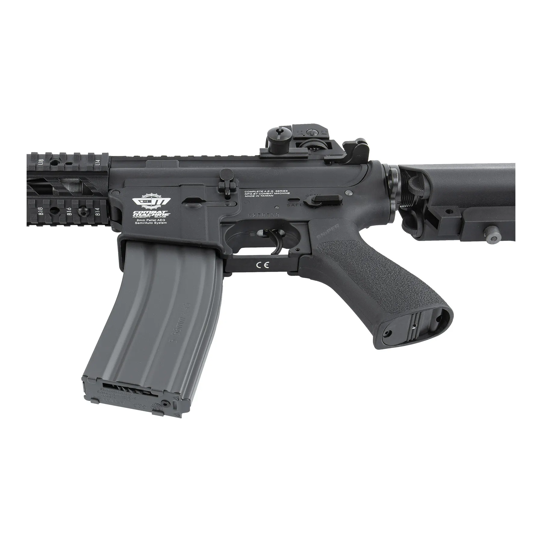 CM16 Raider L, Black < 0,5 Joule, AEG