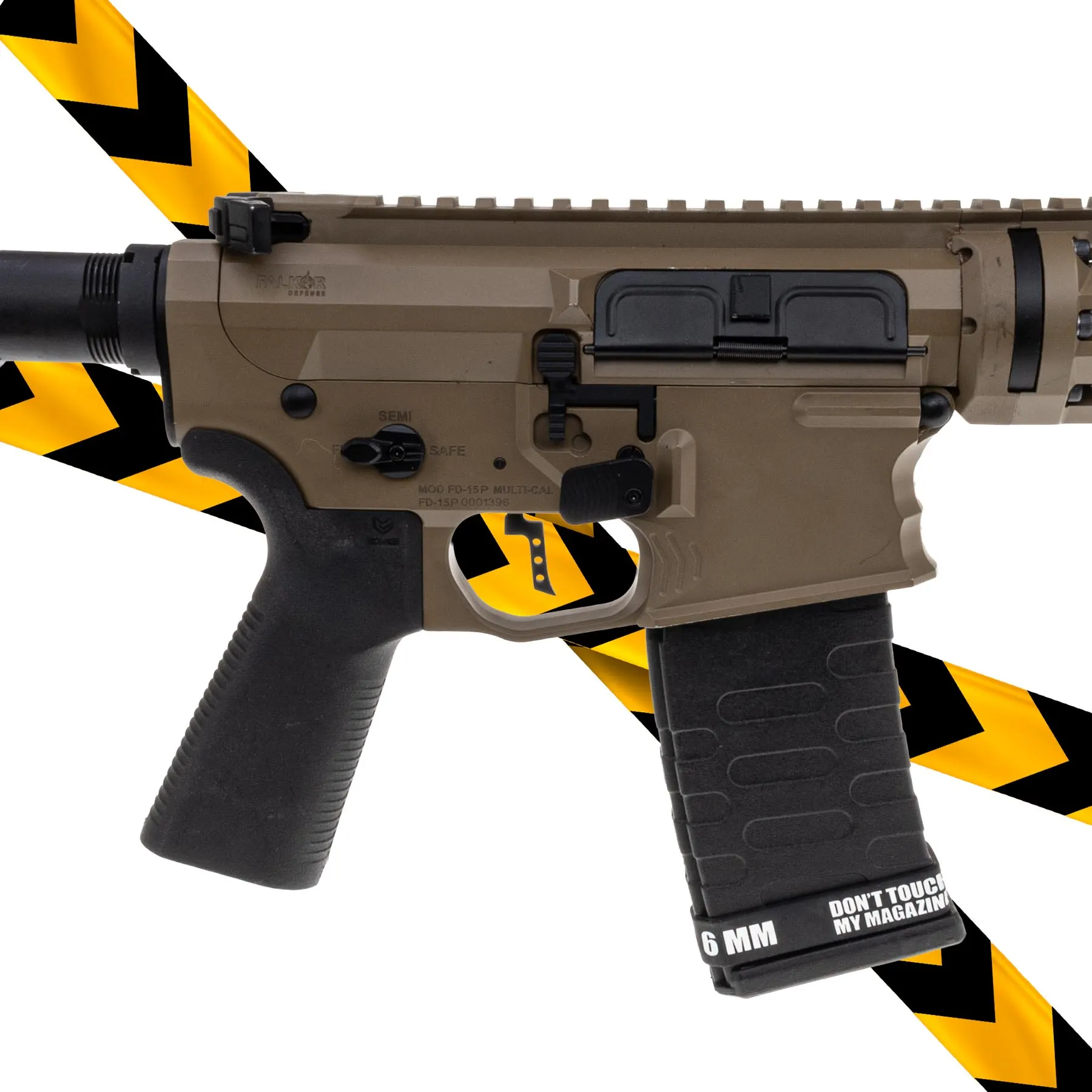 B-Ware Falkor Phantom M4 w/ RS-3 Stock (S)AEG, Tan