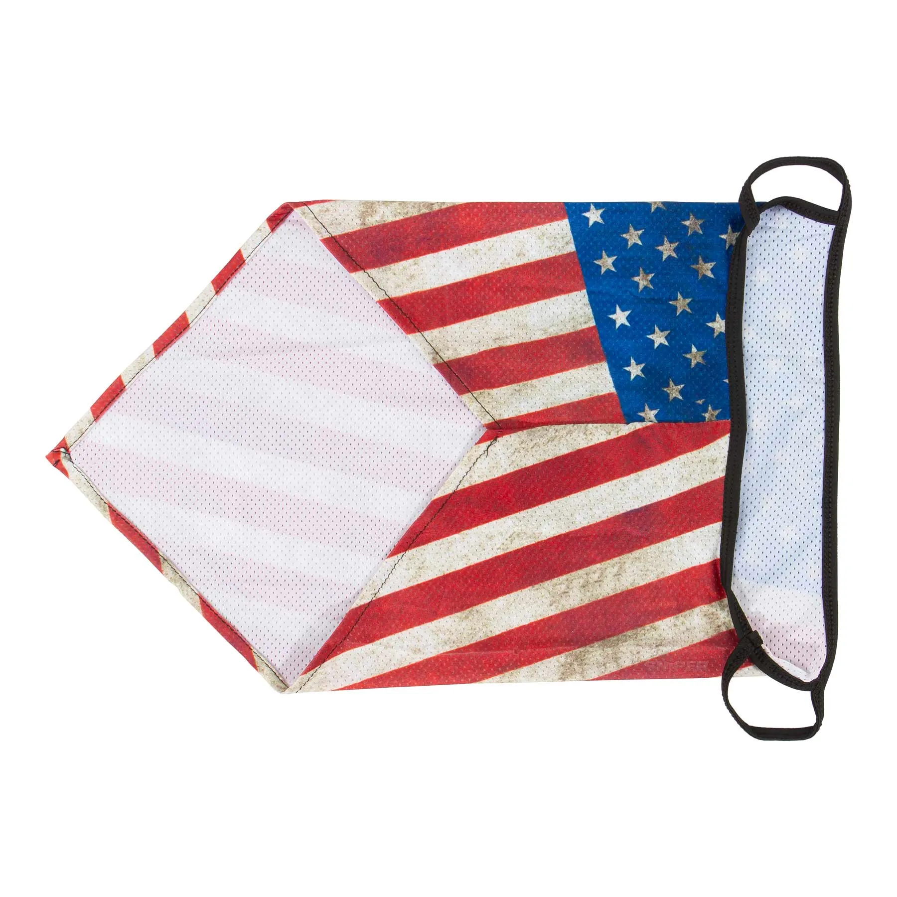 Stretch mask mit earloop USA, vintage