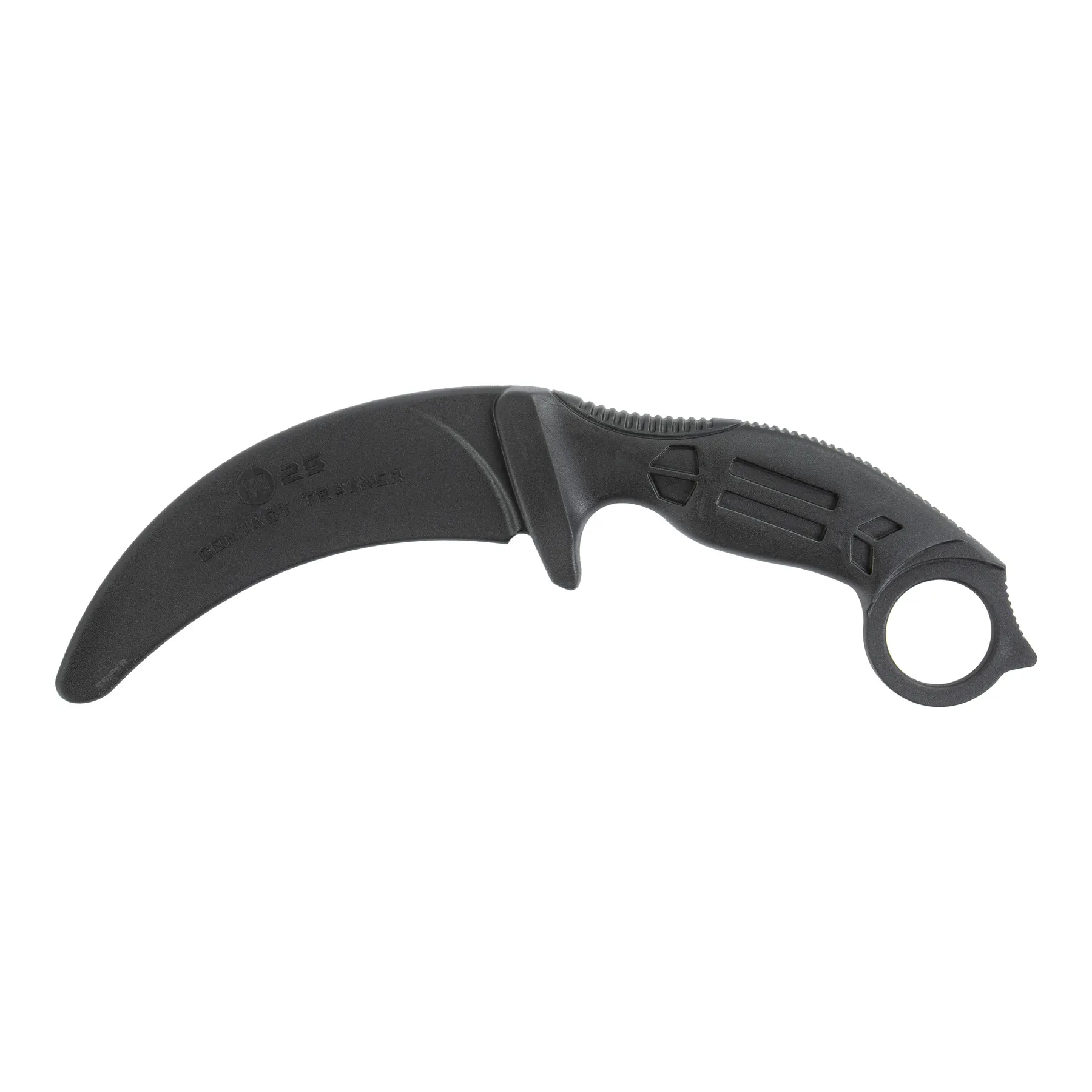 K25 Rubber Training Knife, Black