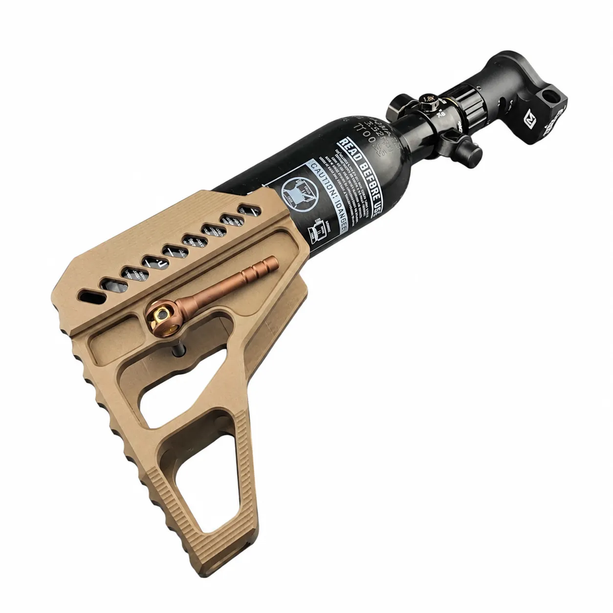 Mancraft x SAC MASS HPA Stock Gen3, Brown