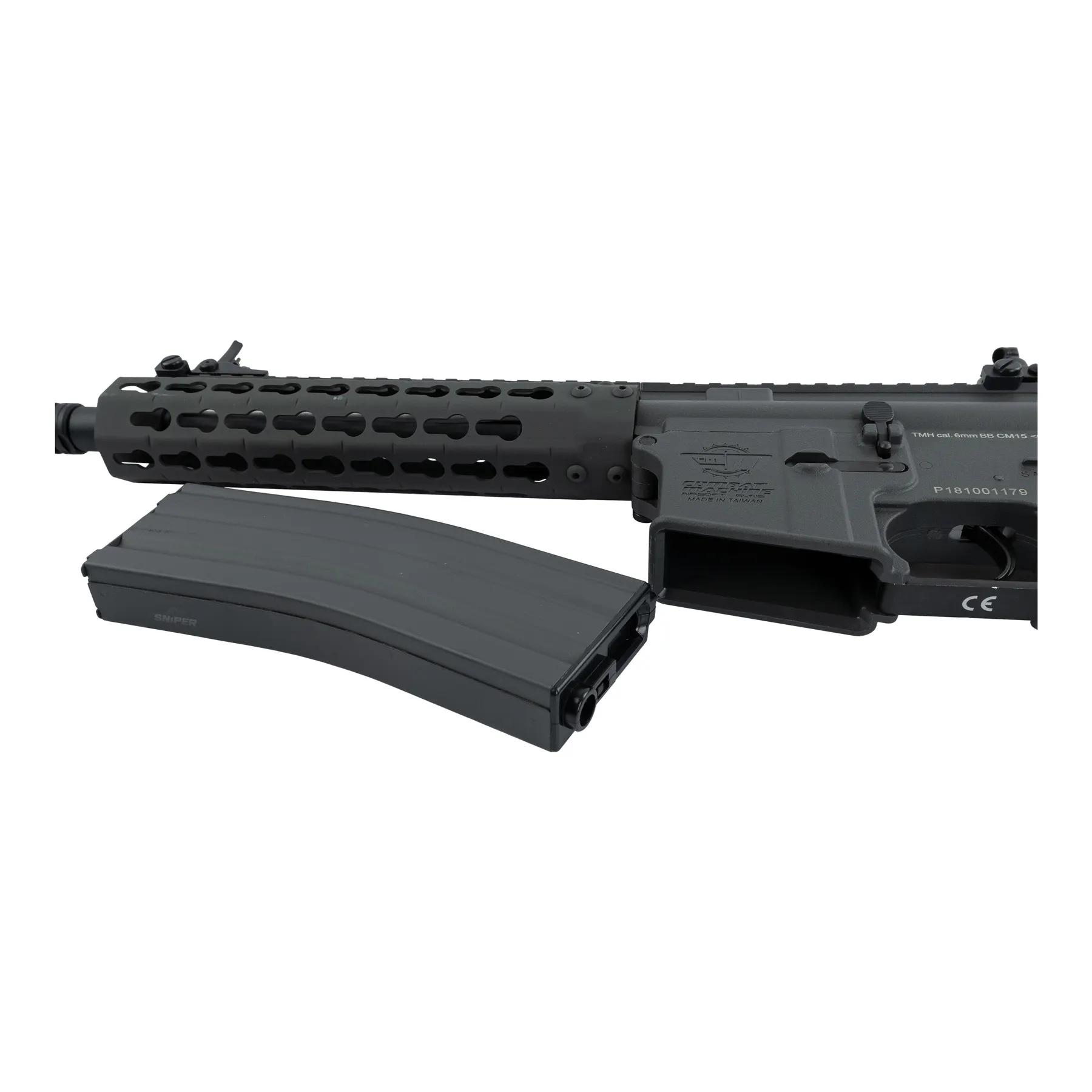 CM 15 KR CQB < 0,5 Joule Softair Gewehr, Black