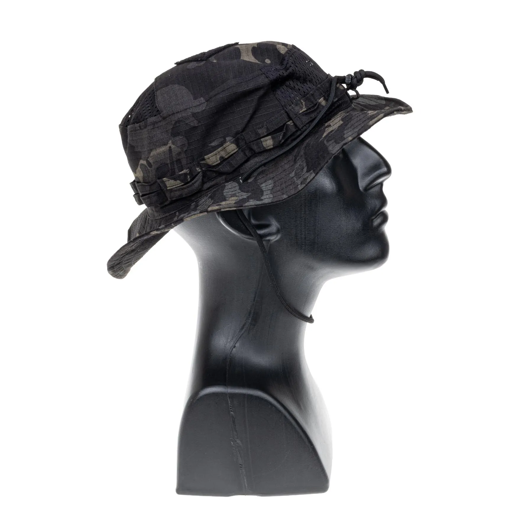 Boonie Hat 55-60cm, Black Camo