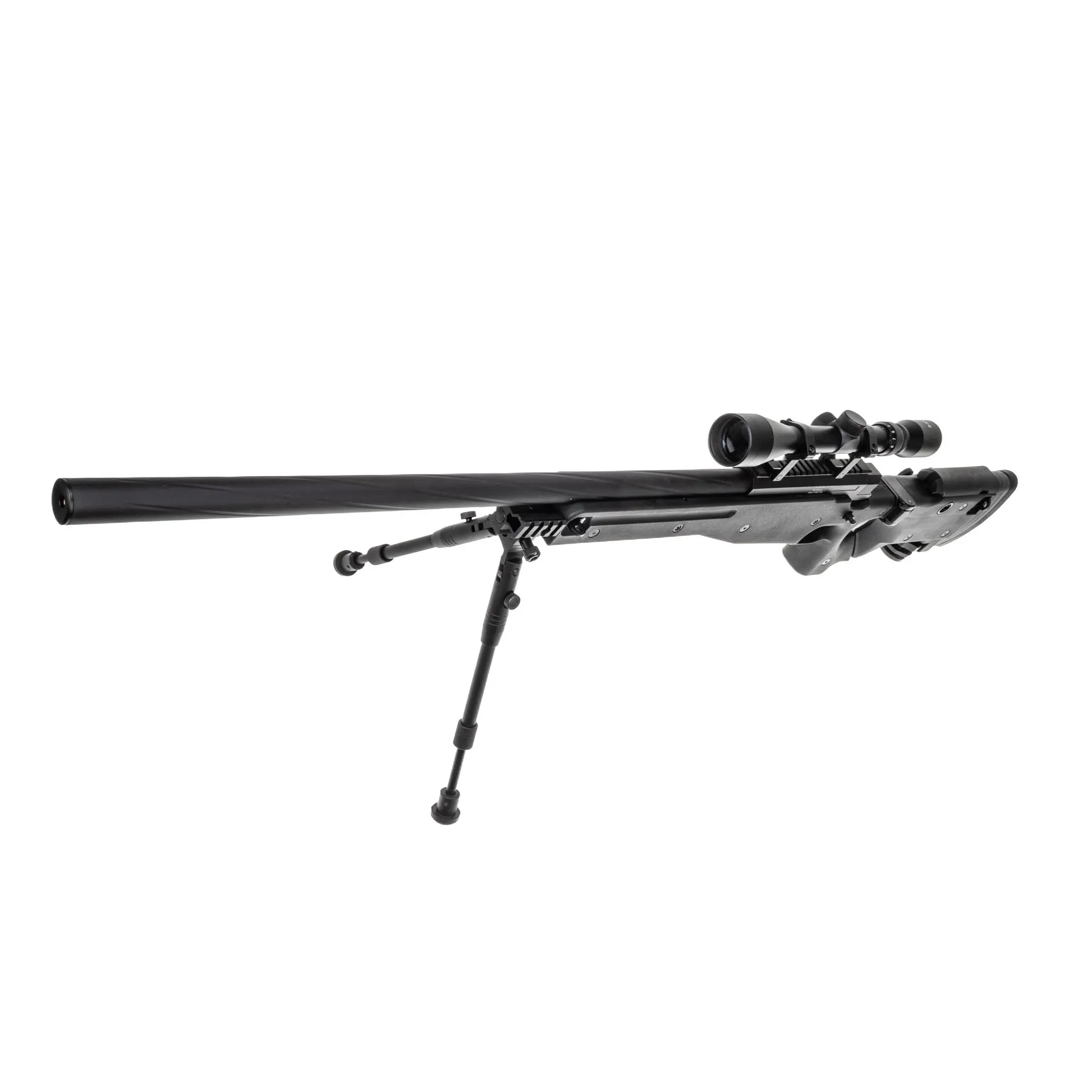 WELL MB08 L96 Upgraded Version w/ Scope & Bipod, Black
