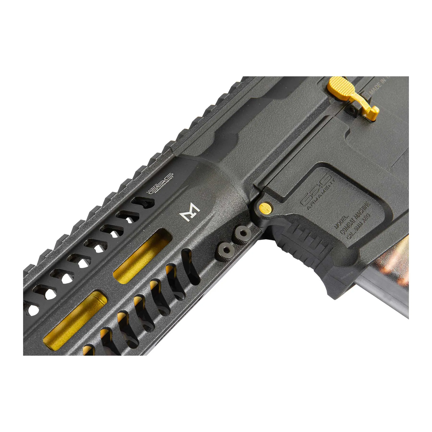 G&G ARP 9 Stealth (S)AEG, Gold