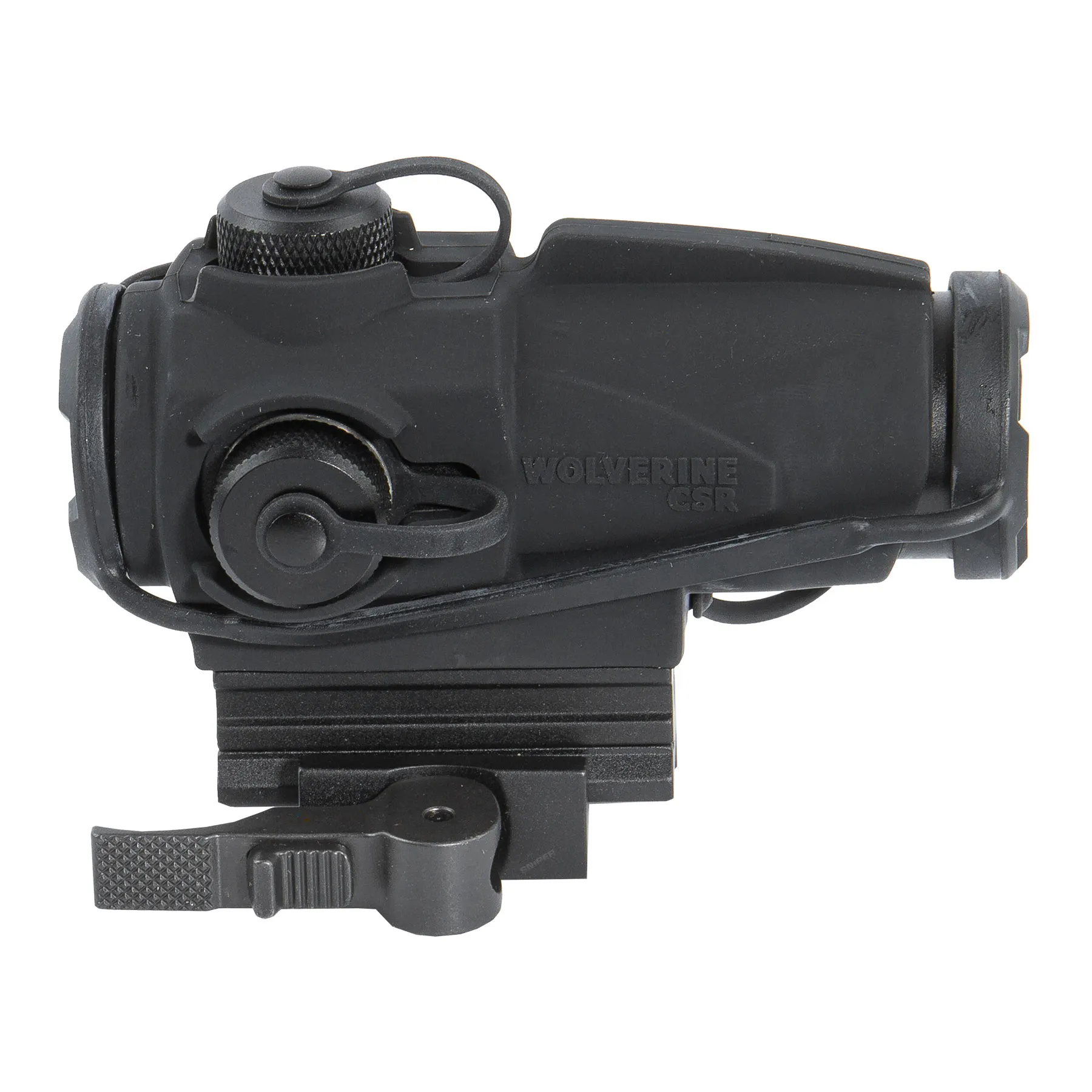 Wolverine 1x23 CSR LQD Red Dot Visier, Black