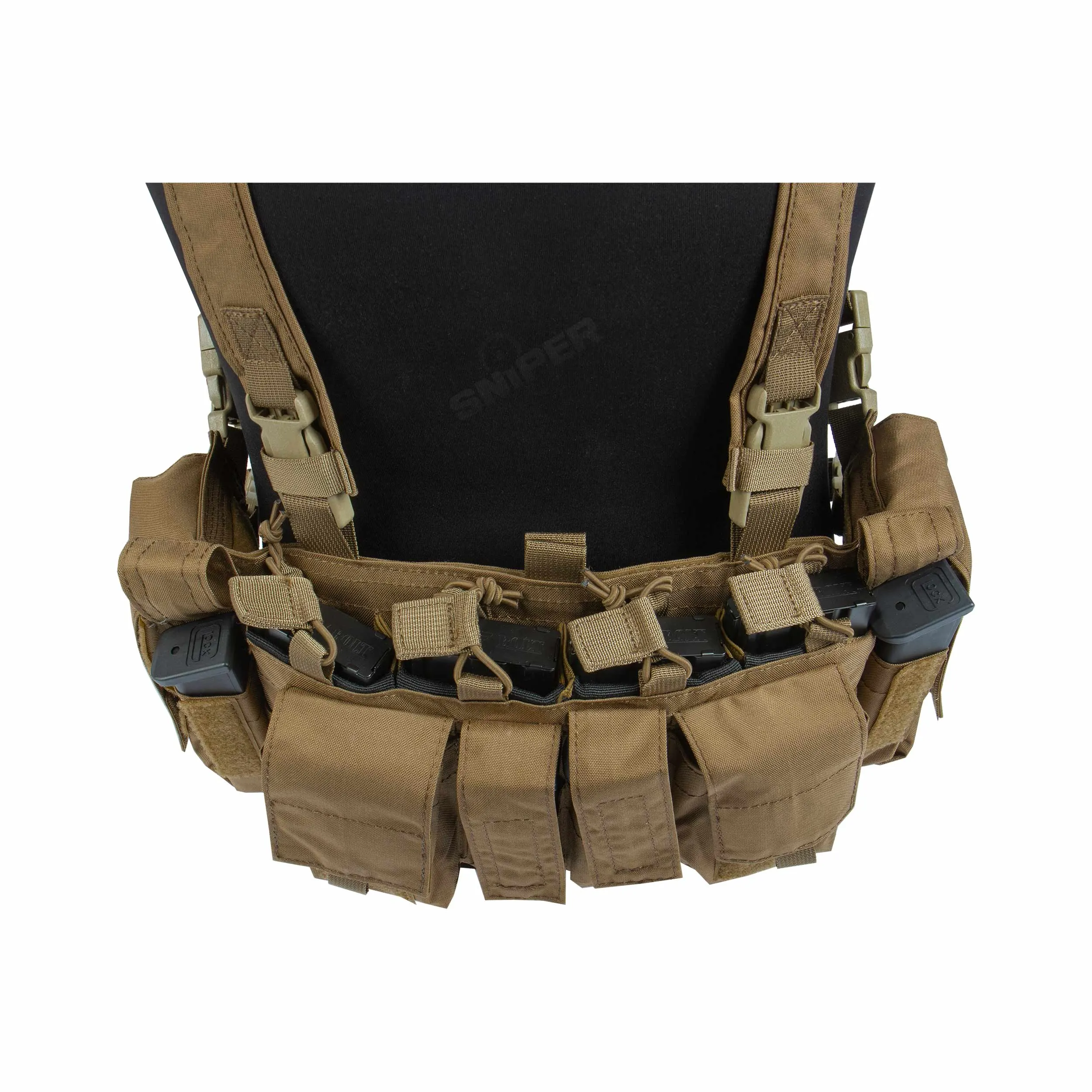 UW Gen IV Tactical Chest Rig, Coyote Brown
