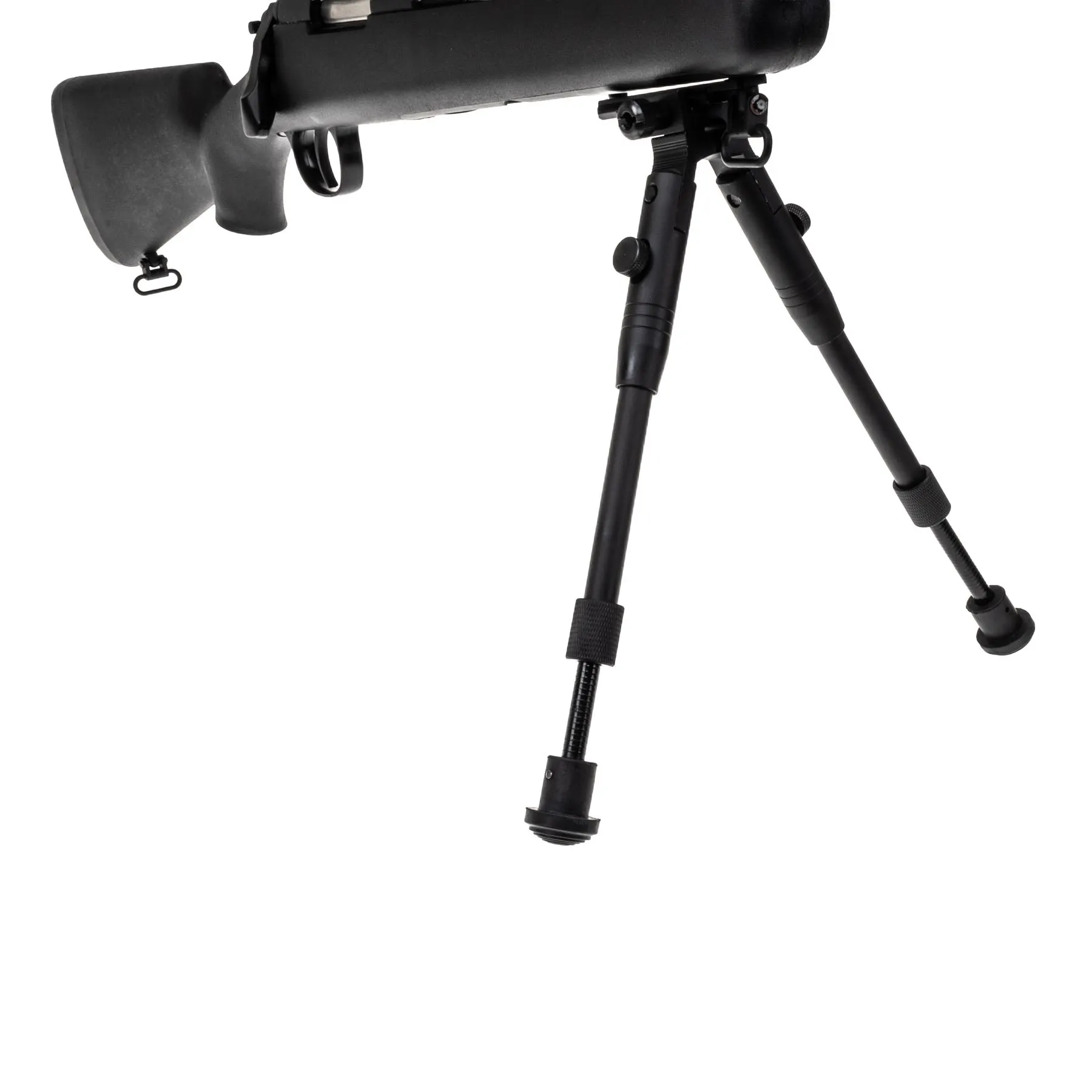 WELL MB03 VSR10 Scharfschützengewehr w/ Scope & Bipod, Black