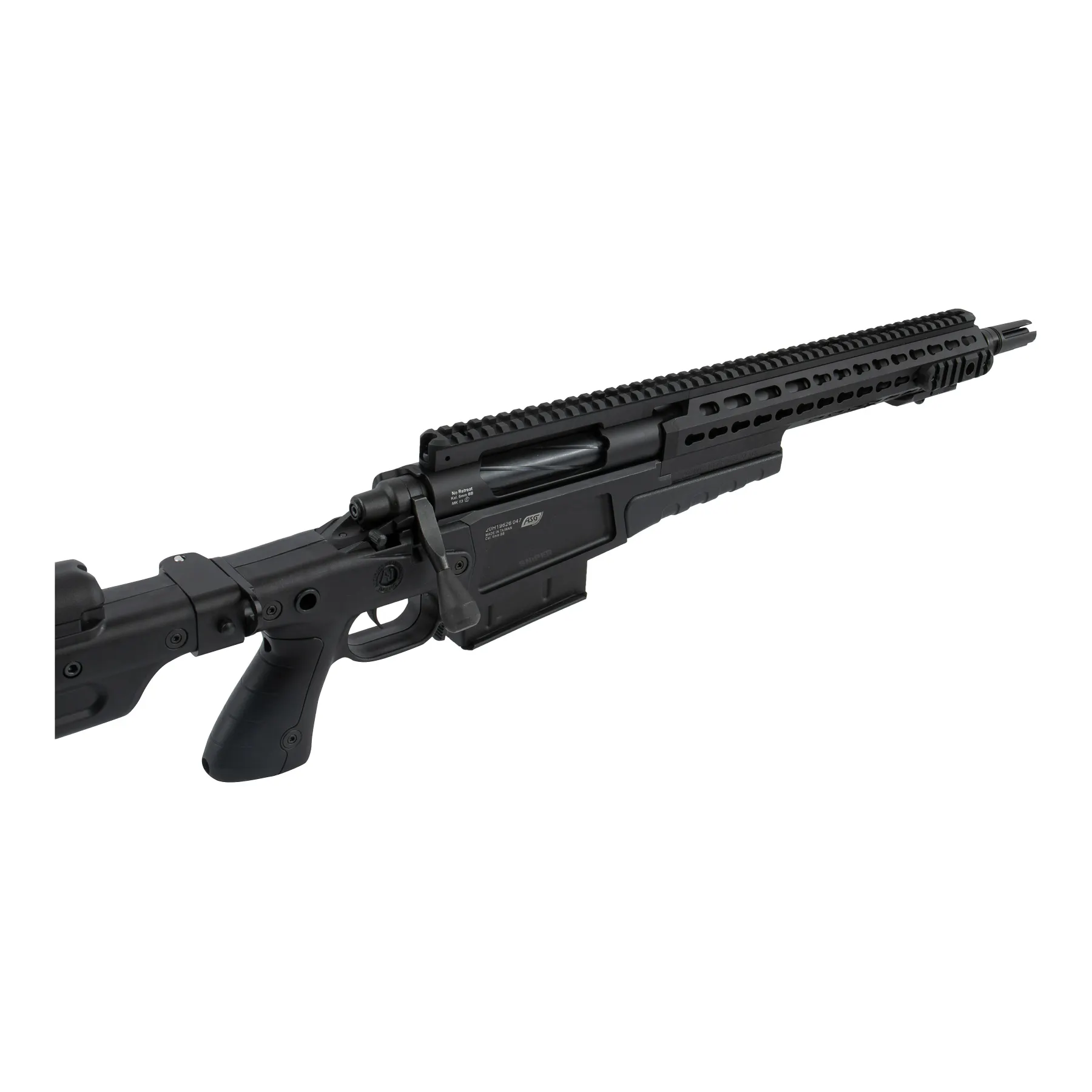 AI MK13 Compact Sniper Rifle, Black