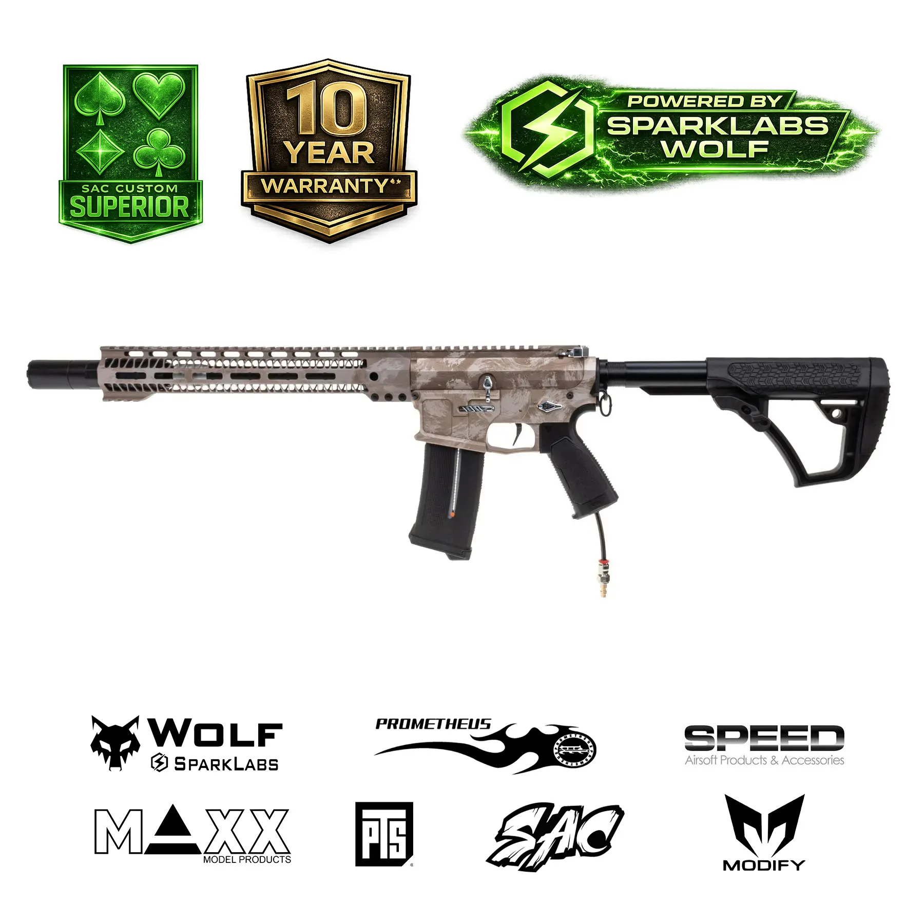 SAC WOLF SOLID - "Asgards Sturm", HPA