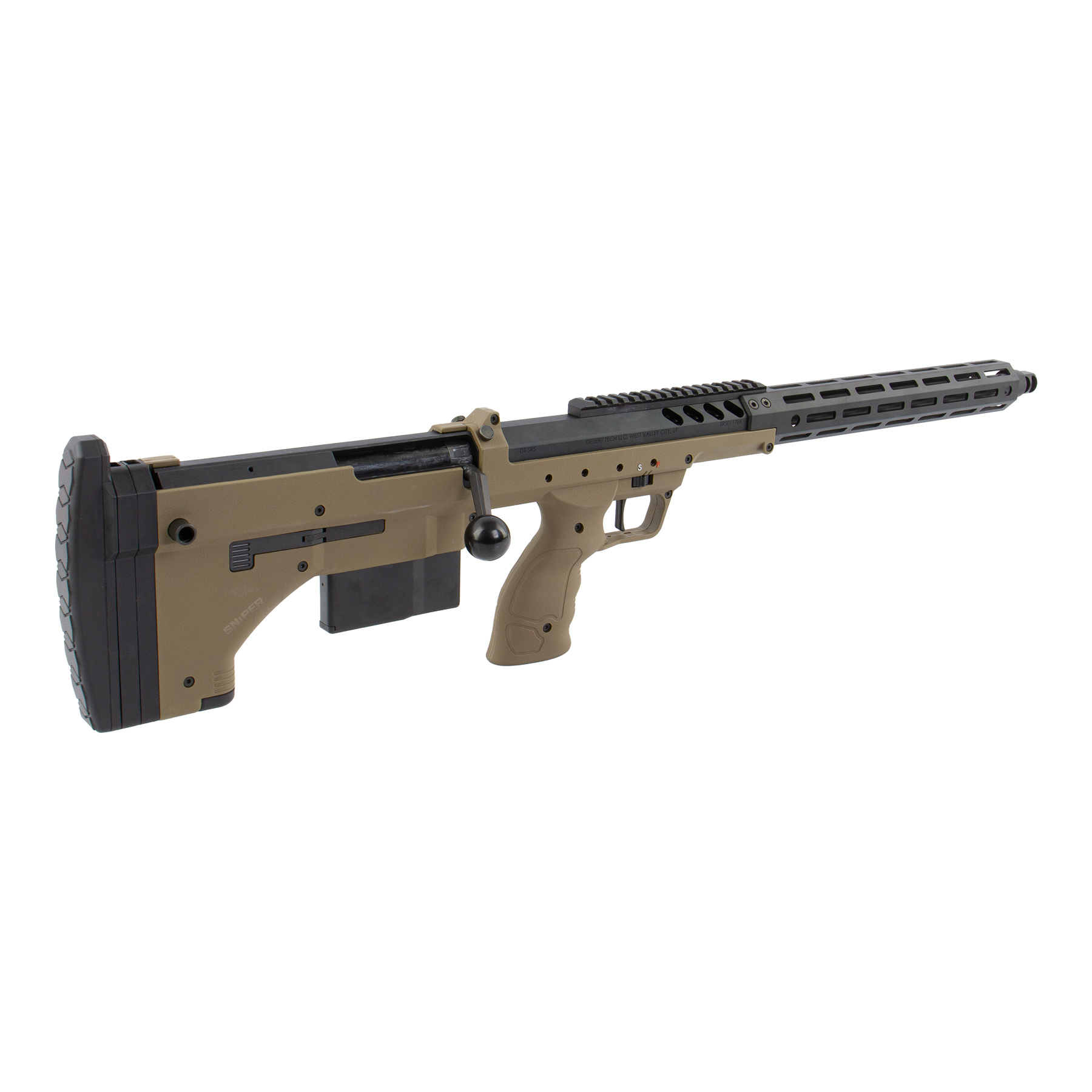 Silverback SRS A2/M2 22" Pull-Bolt Scharfschützengewehr, FDE