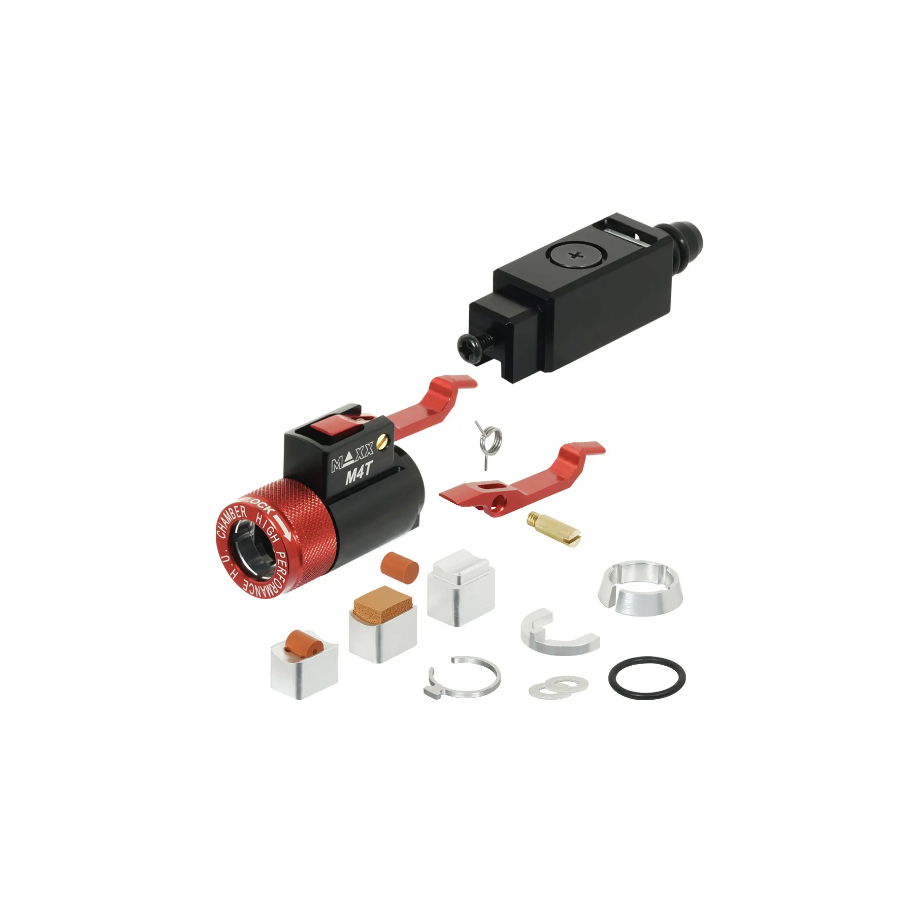 Maxx CNC Aluminium Hop-Up Chamber/Adjuster M4T