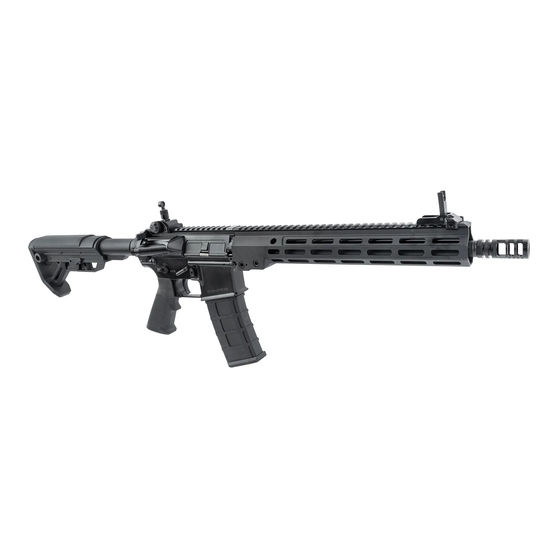 Golden Eagle M4 M-Lok MC6596M GBB Full Metal, Black