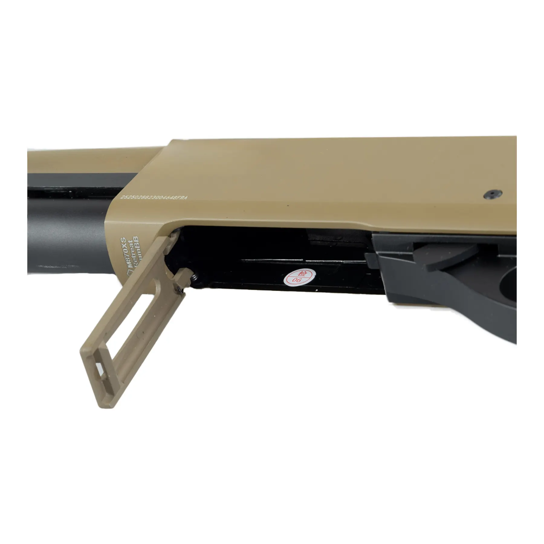 M870 Tri-Shot Action Pumpgun, Tan