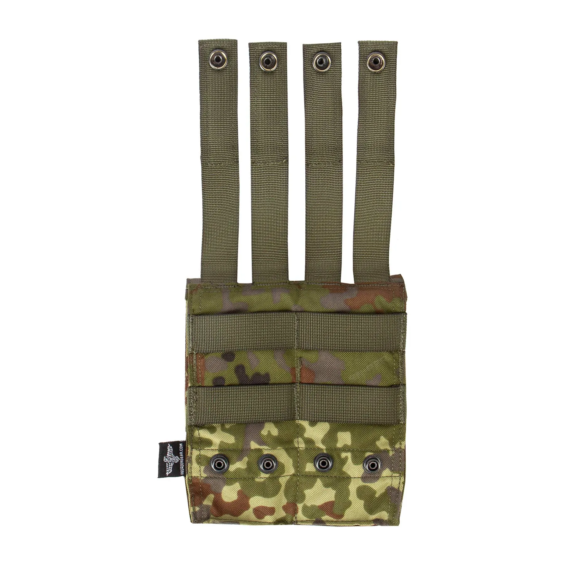 M4 Double Mag Pouch, Flecktarn