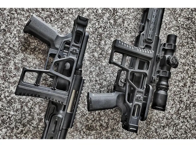 MLC-S2 Tactical Folding Chassis für VSR-10, Dark Earth