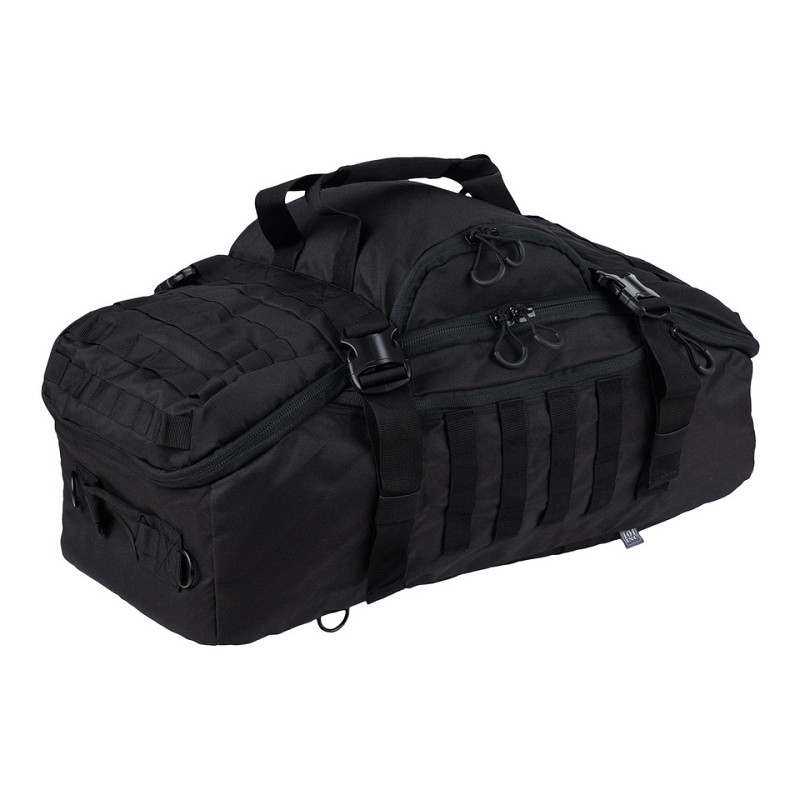 101 INC 3in1 Tactical Weekender Bag 80L, Black