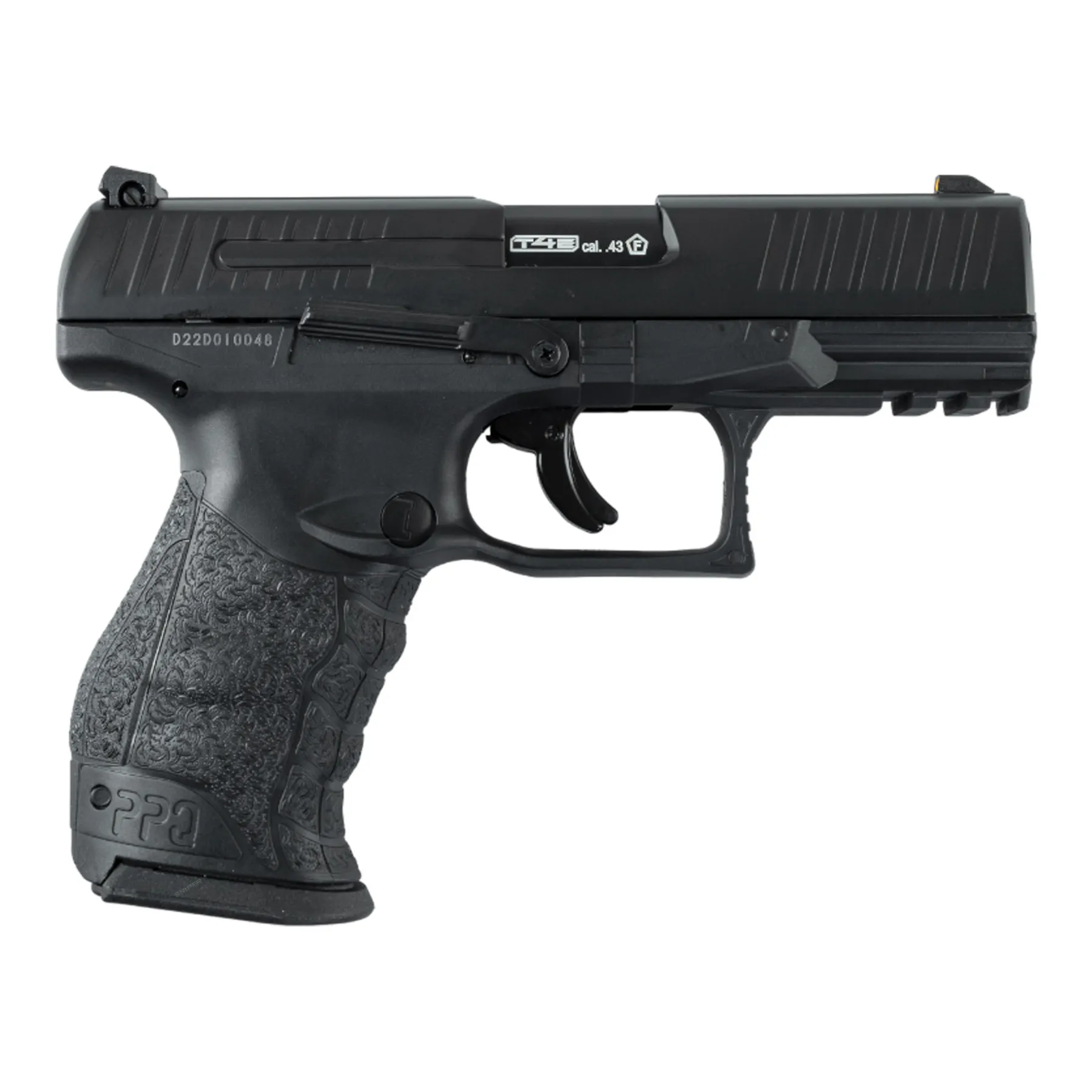 RAM Pistole T4E Walther PPQ M2 43 Cal, Black RAM Pistole T4E Walther PPQ M2 43 Cal, Black