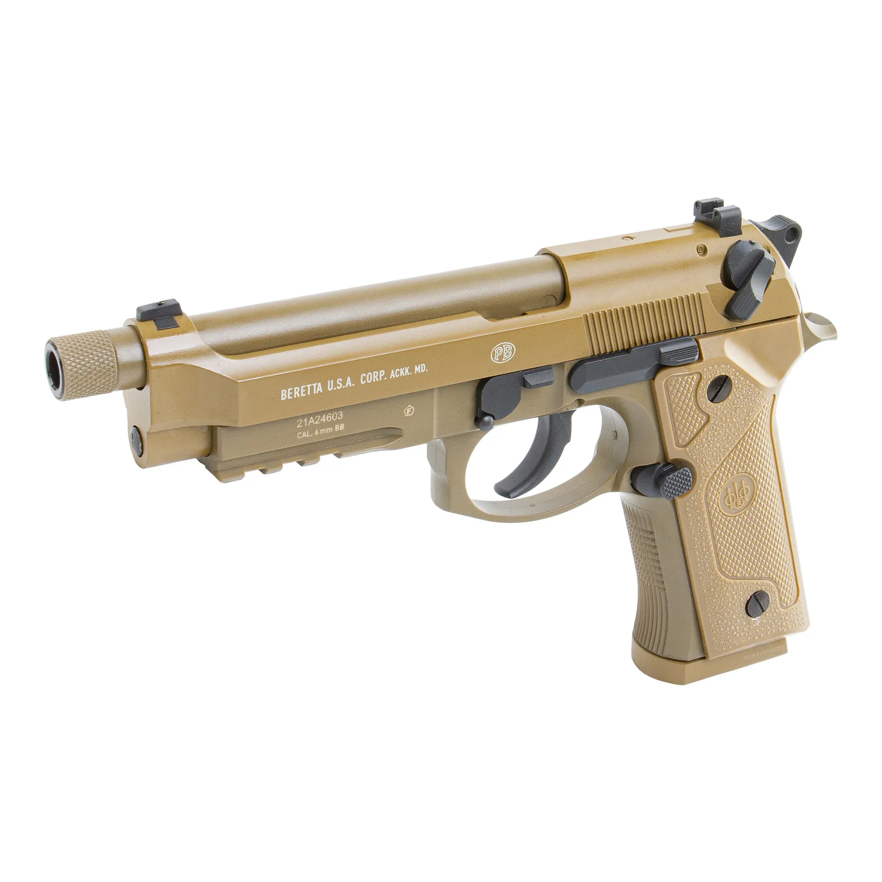 Beretta M9A3 FDE CO2, GBB