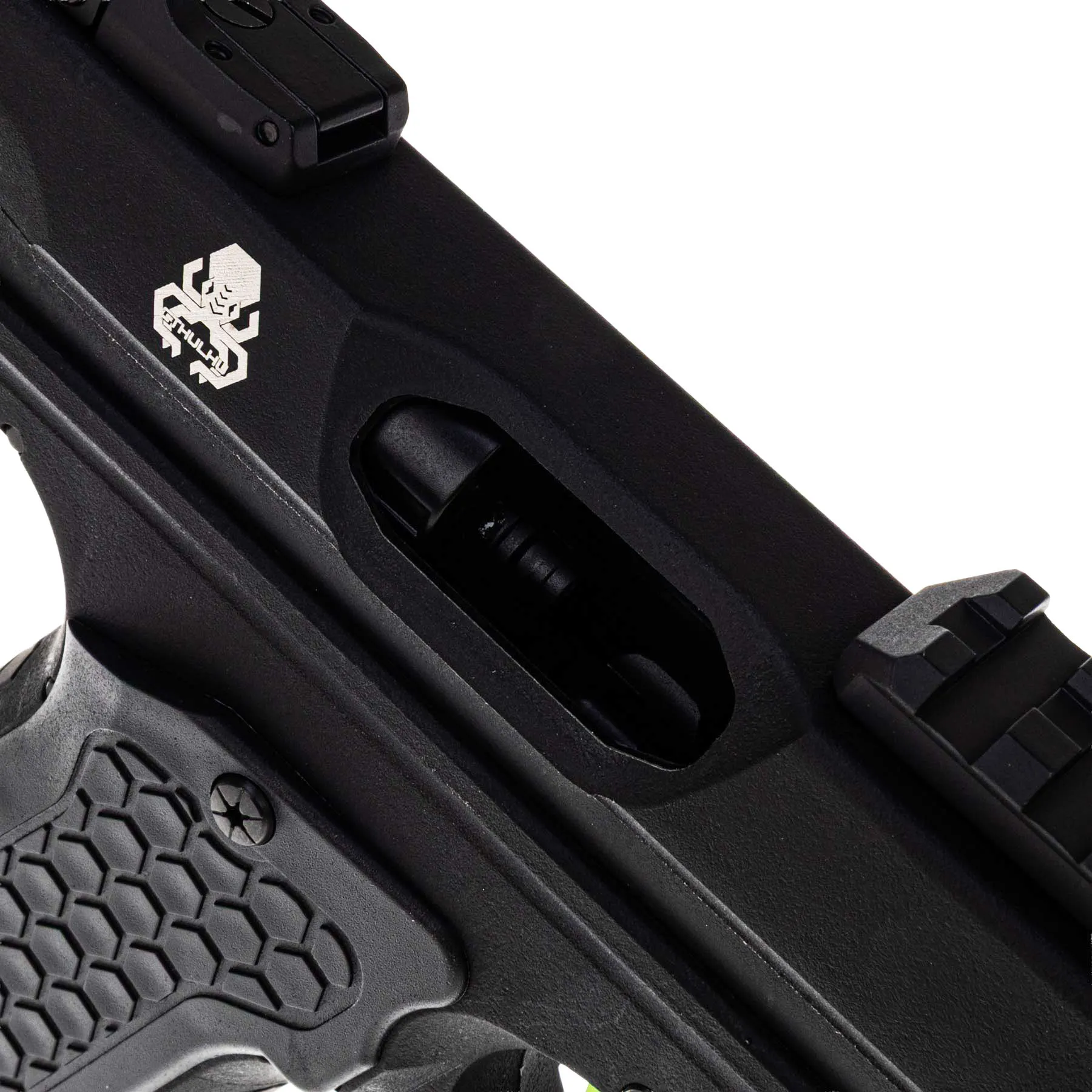 Lancer Tandemkross Cthulhu GBB Softair Pistole, Black/Green