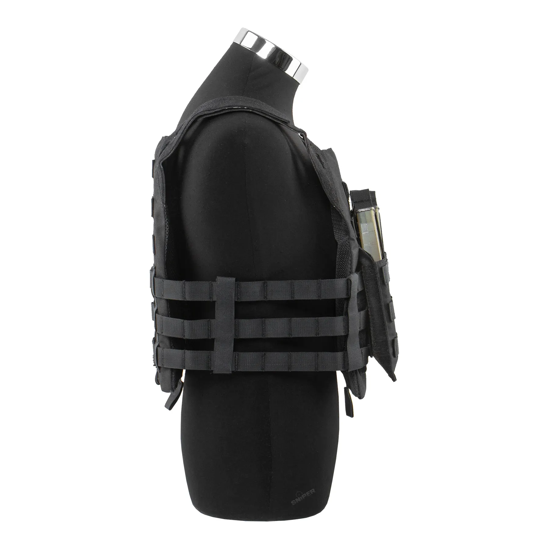 Lancer JPC Plattenträger w/ Retention, Black