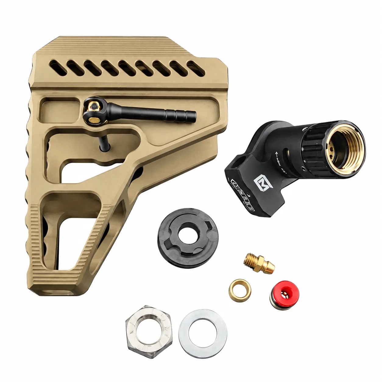 Mancraft x SAC MASS HPA Stock Gen3, Dark Earth