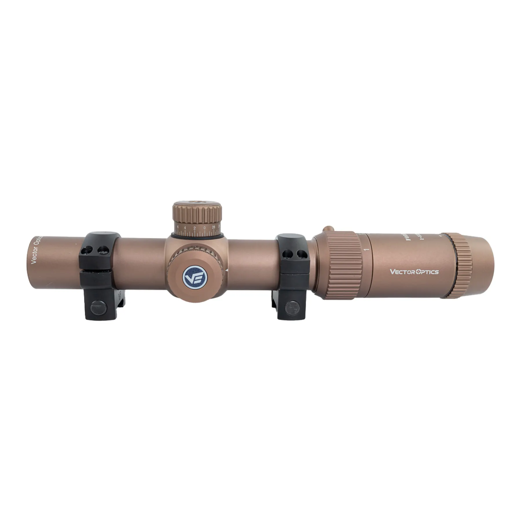 Vector Optics Luneta Forester 1-5x24 Gen II, Coyote FDE