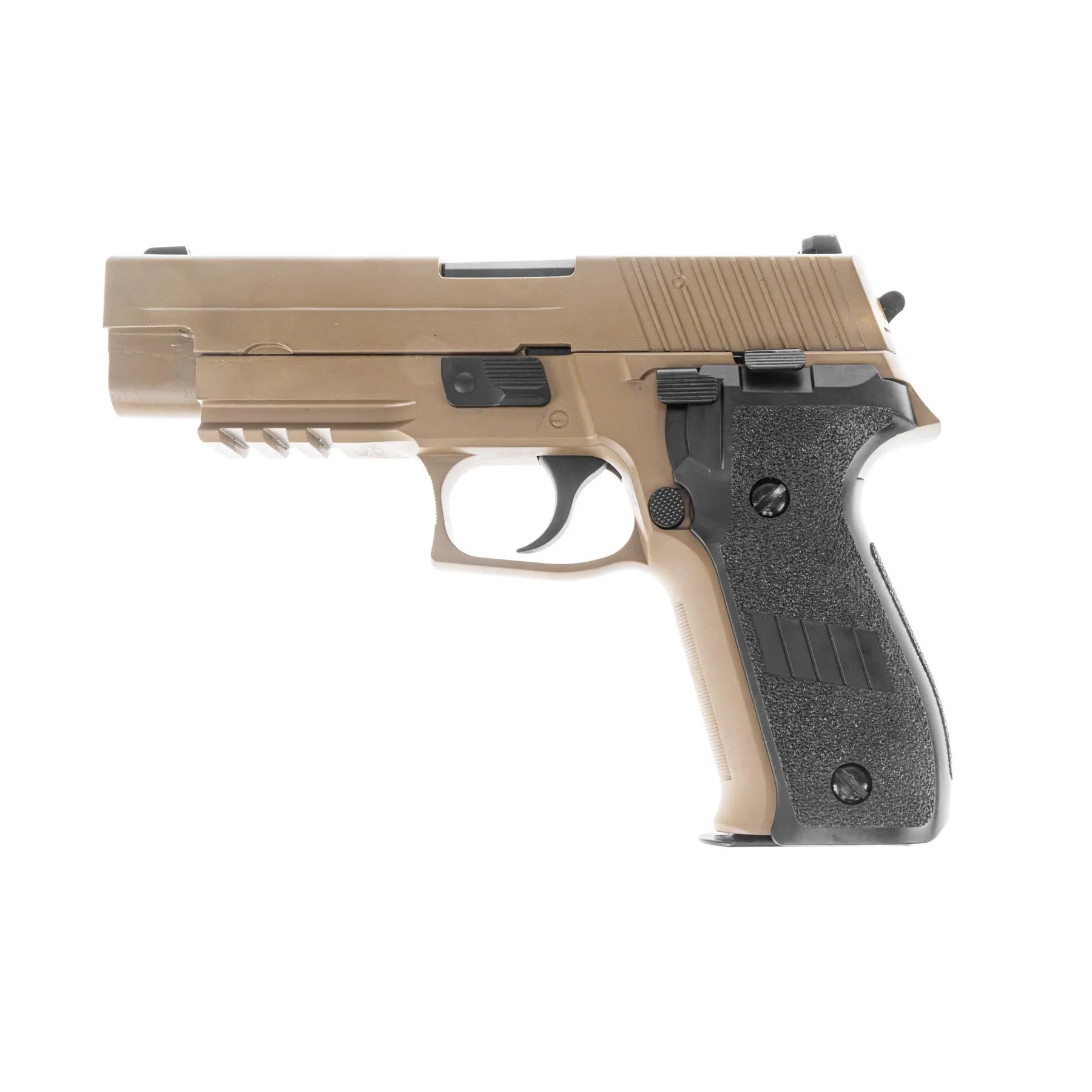 WE Seal Team 6 Tactical GBB Airsoft Pistole, Tan