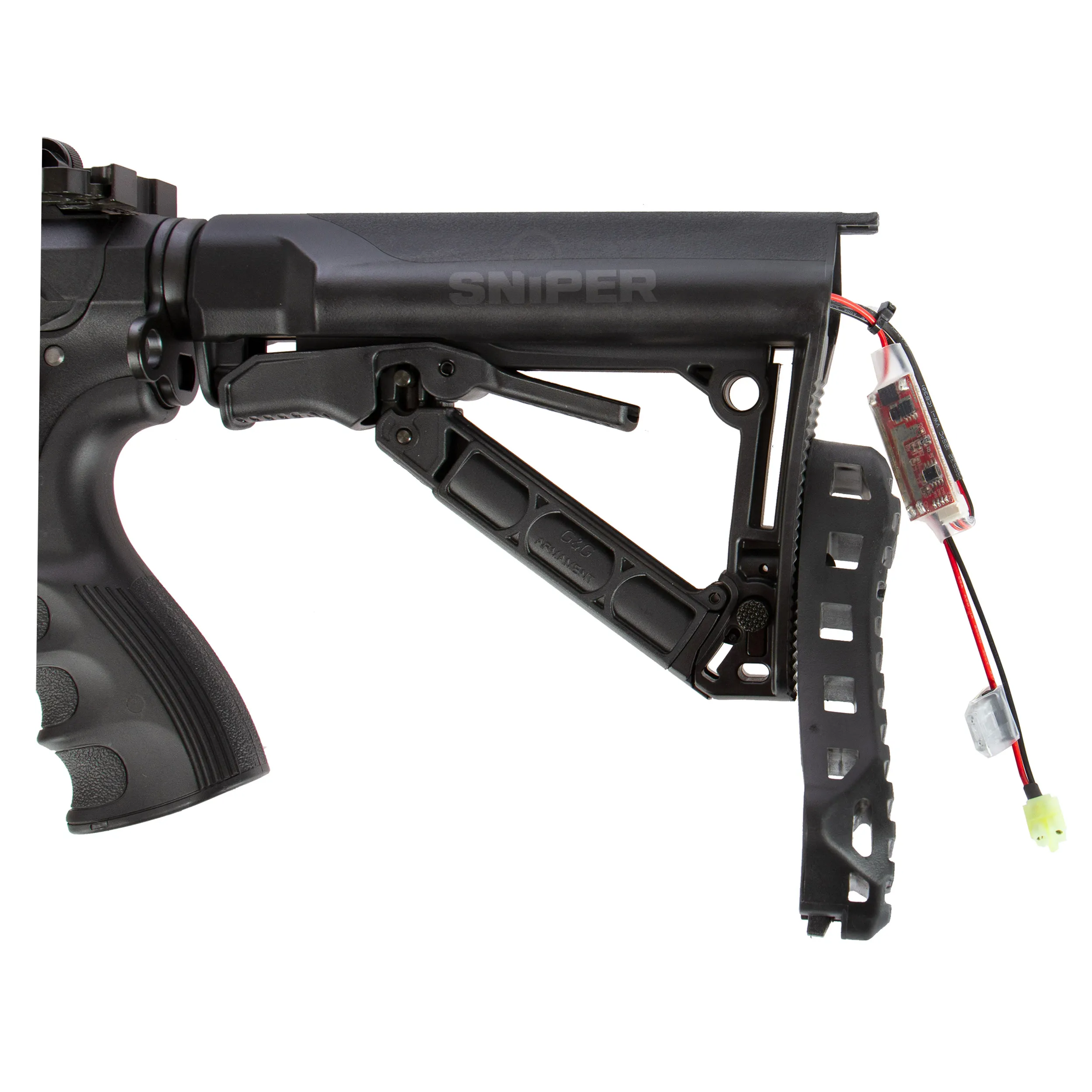 CM16 SRL, ETU Black < 0,5 Joule, AEG Softair Gewehr