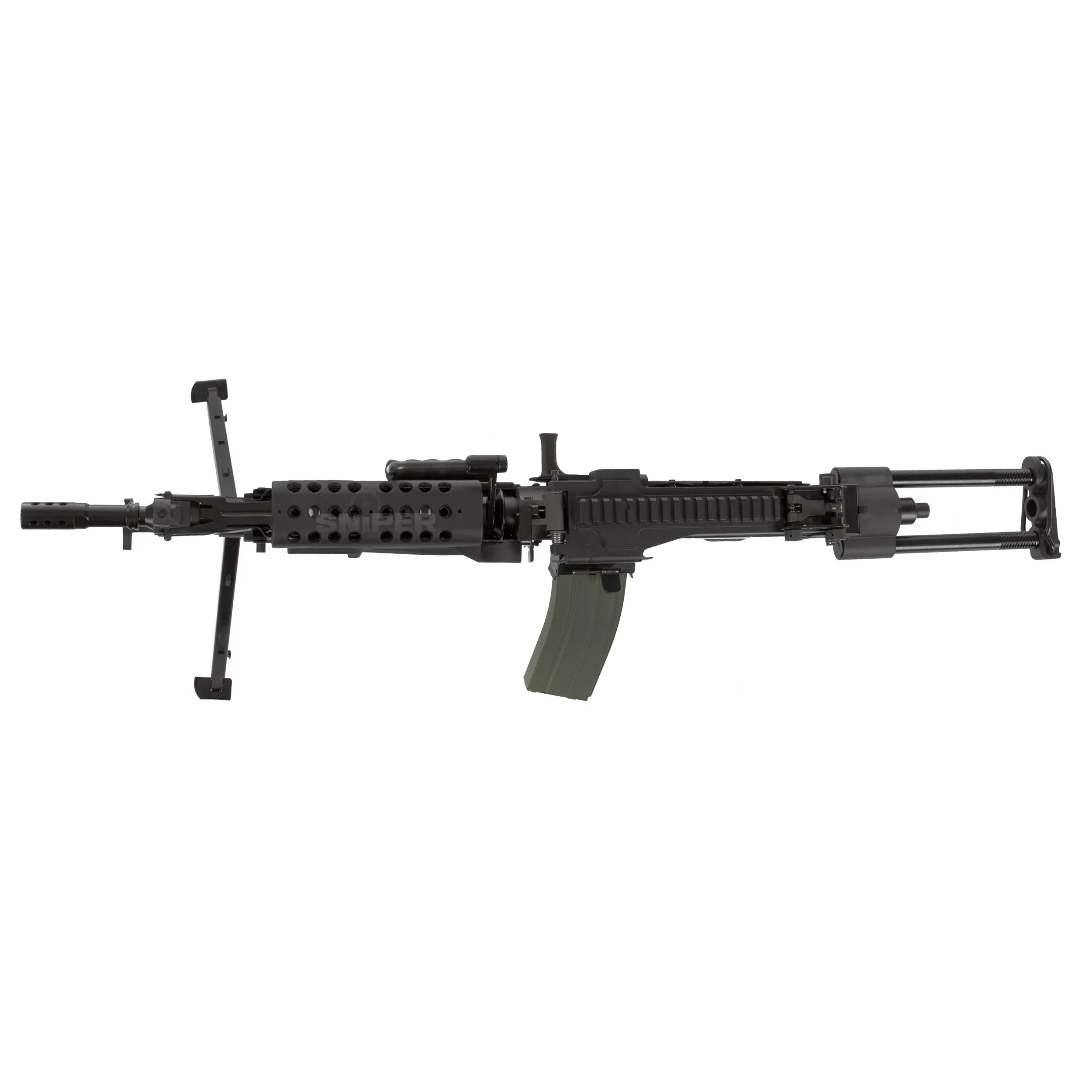 M249 Para, < 0,5 Joule, AEG, black