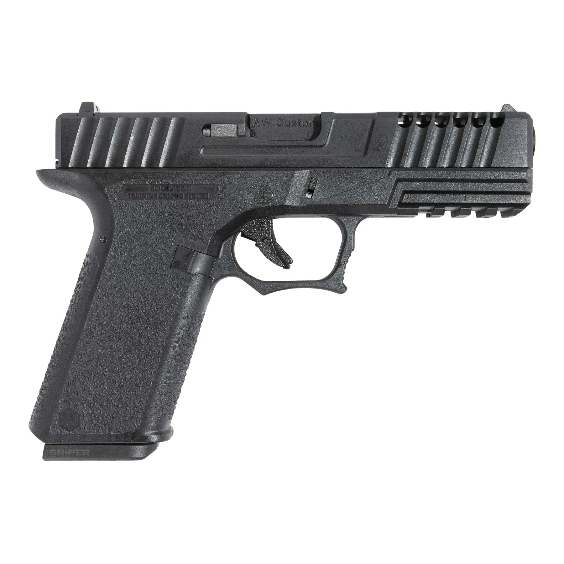 AW Custom VX7 Mod.1 GBB Softair Pistole, Black