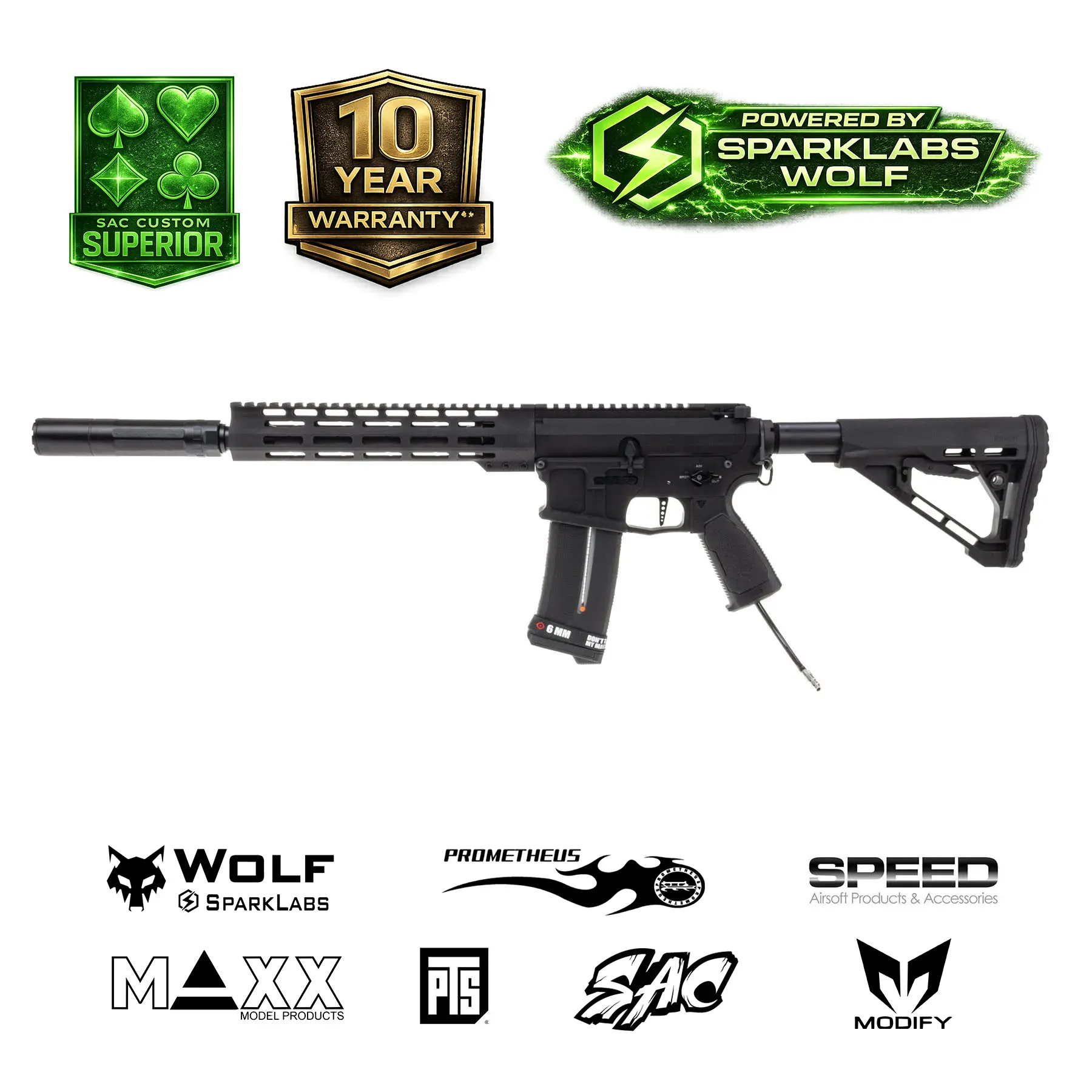 SAC WOLF SOLID - "Lokis Schatten", HPA