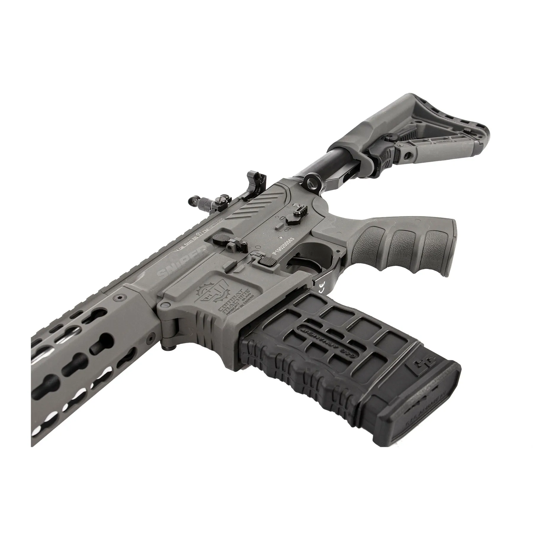 CM16 SRS (S)AEG ETU, Grey