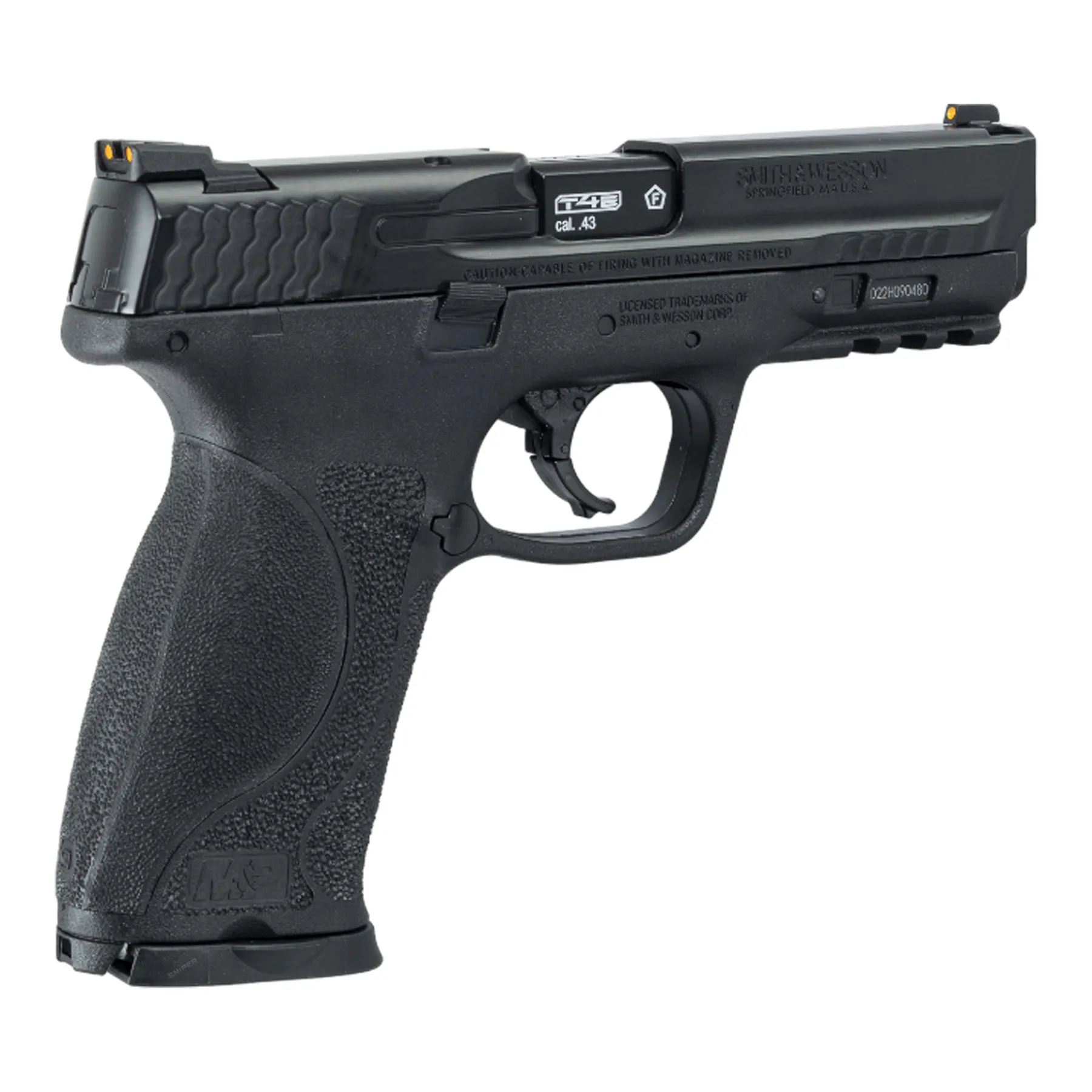RAM Pistole T4E Smith & Wesson M&P9 M2.0 43 Cal, Black RAM Pistole T4E Smith & Wesson M&P9 M2.0 43 Cal, Black