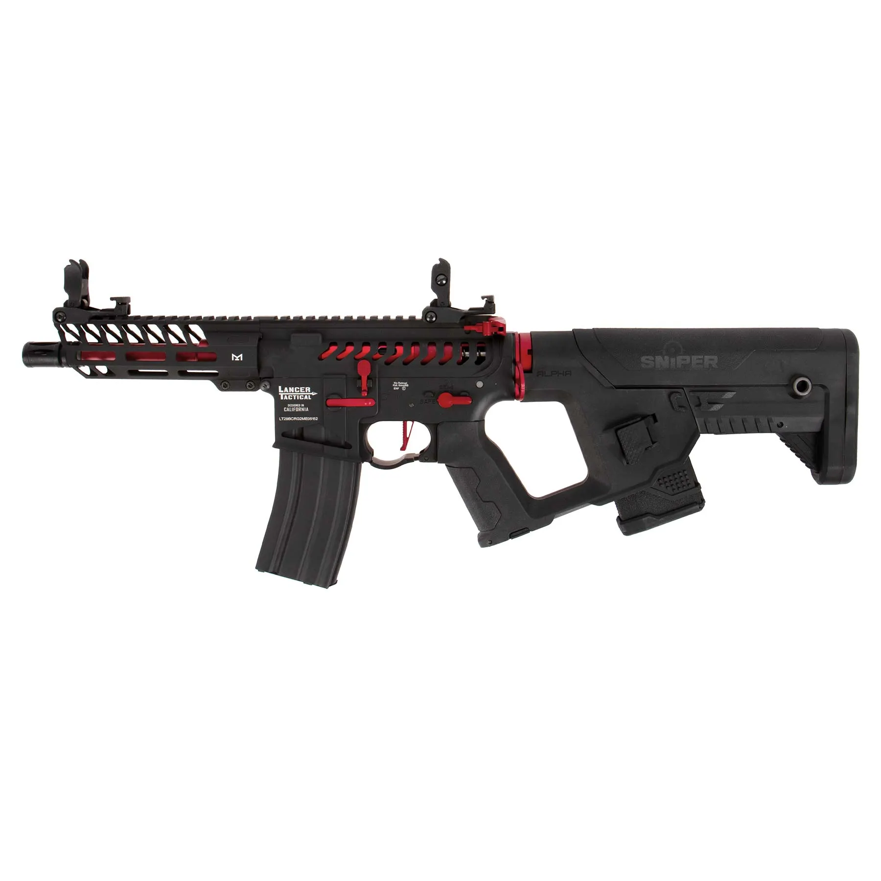 Enforcer Skeleton ETU Gen2 (S)AEG, Red