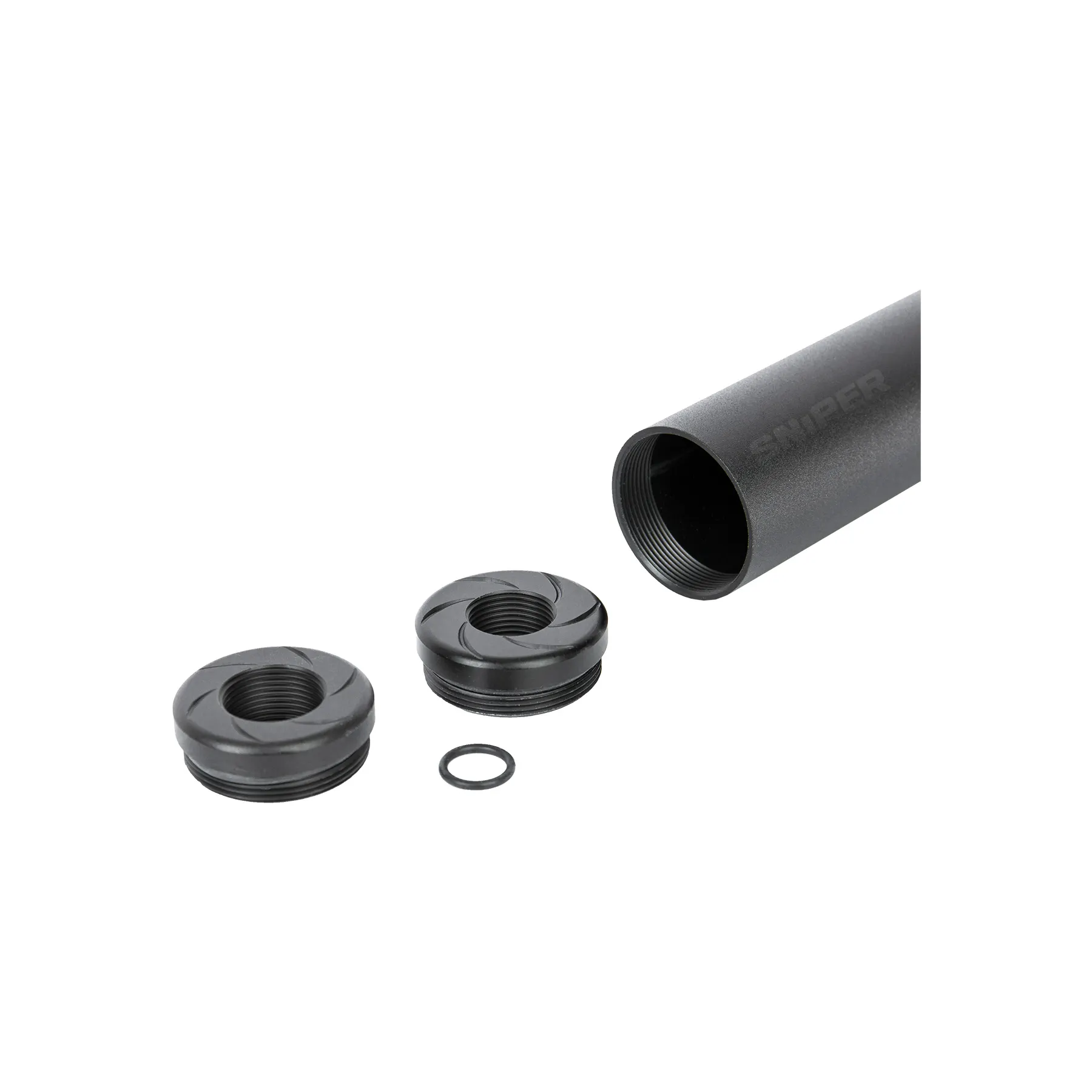 175mm Suppressor, Black 175mm Suppressor, Black