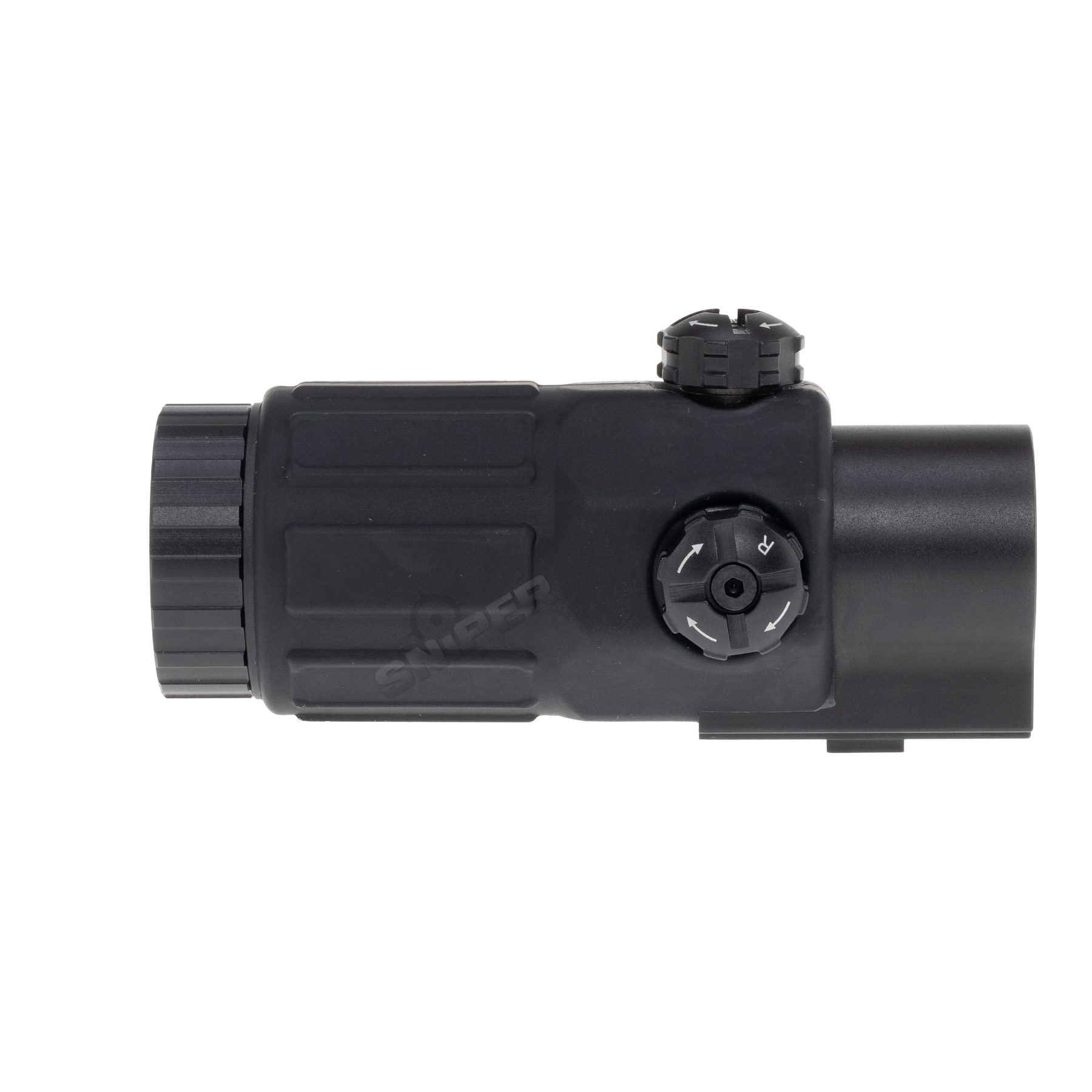 Reapo R558 Holo Red Dot VIsier w/ 3x Magnifier, Black