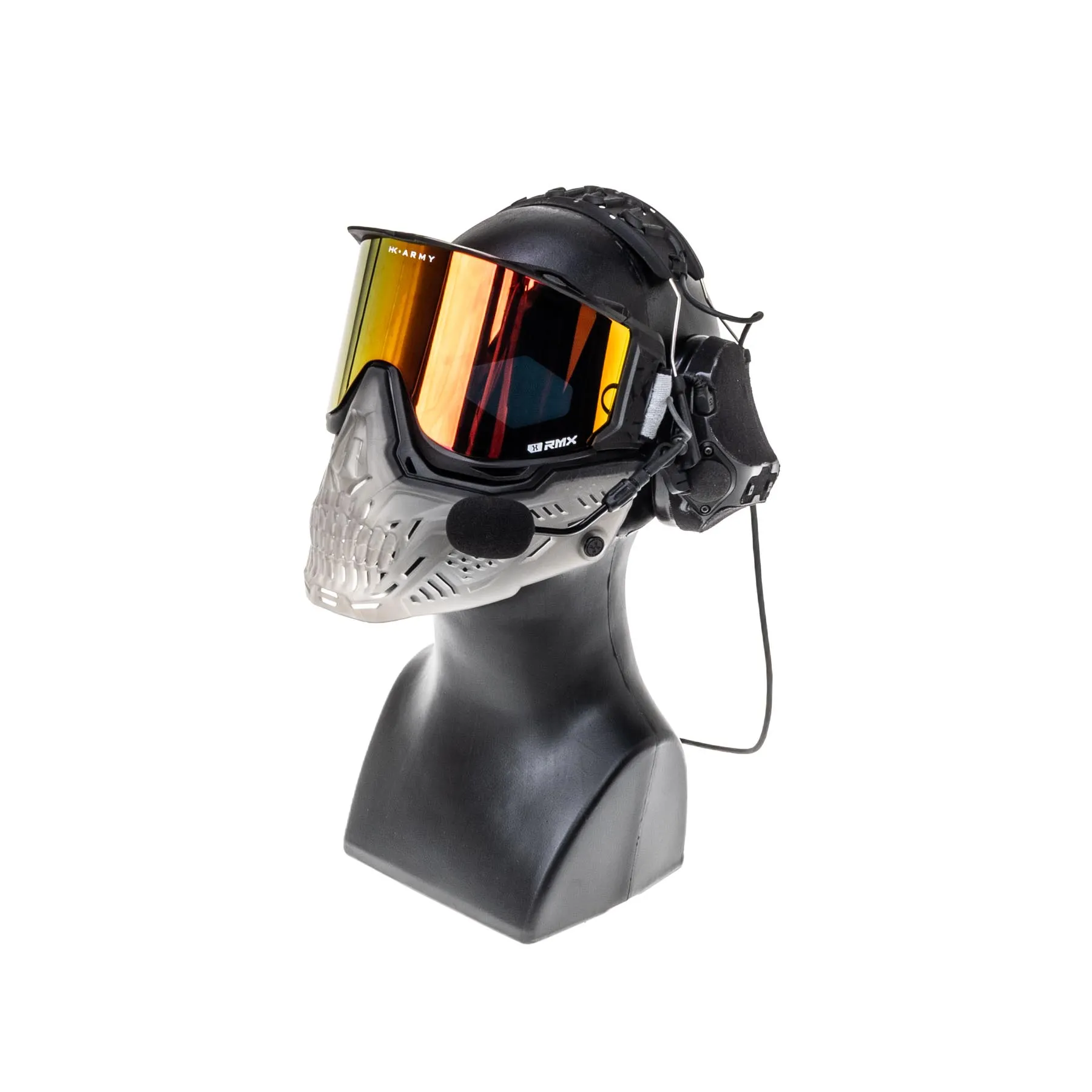 RMX GHOST Edition Goggle System, smoke fire