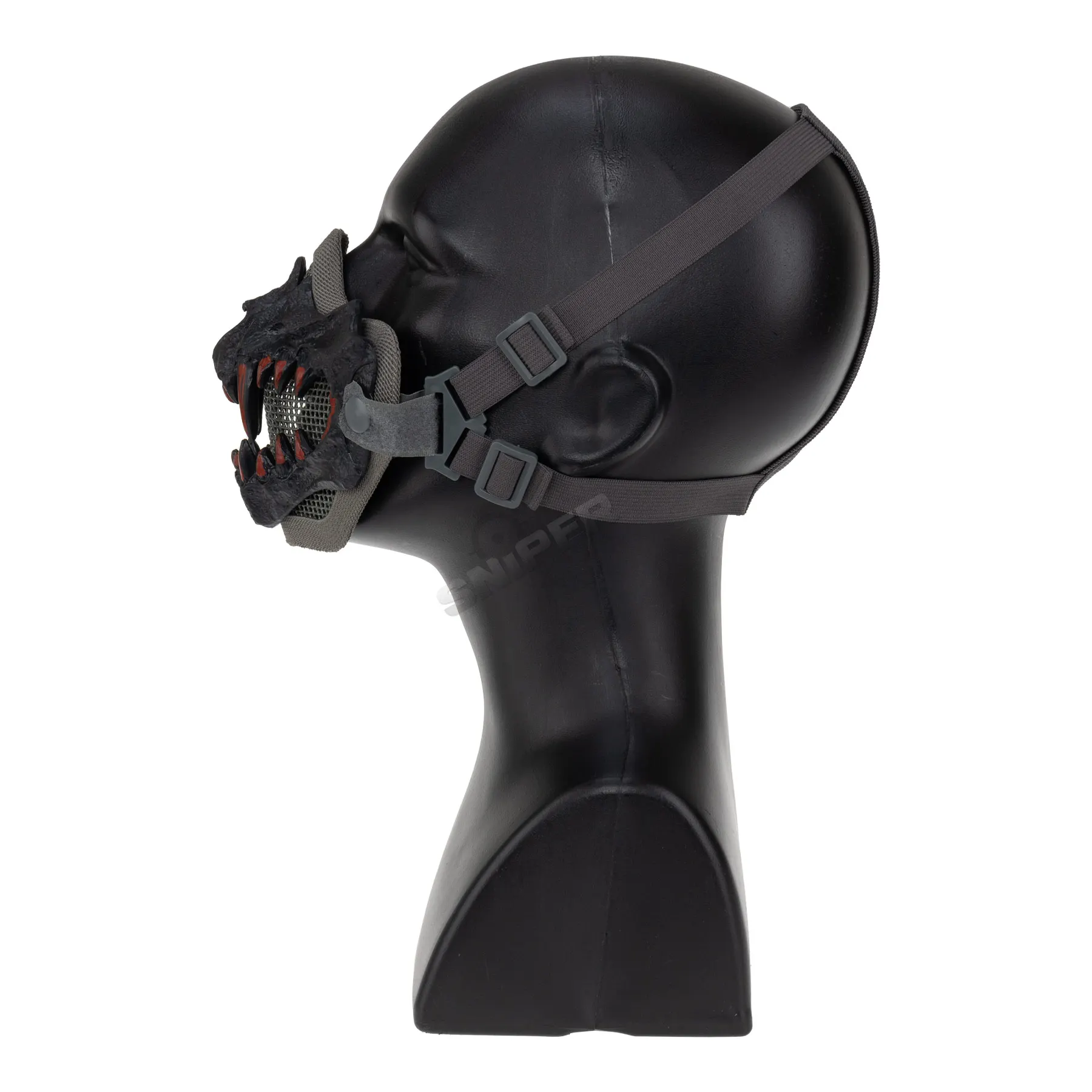 Reapo Stalker Fangs Mask, Grey