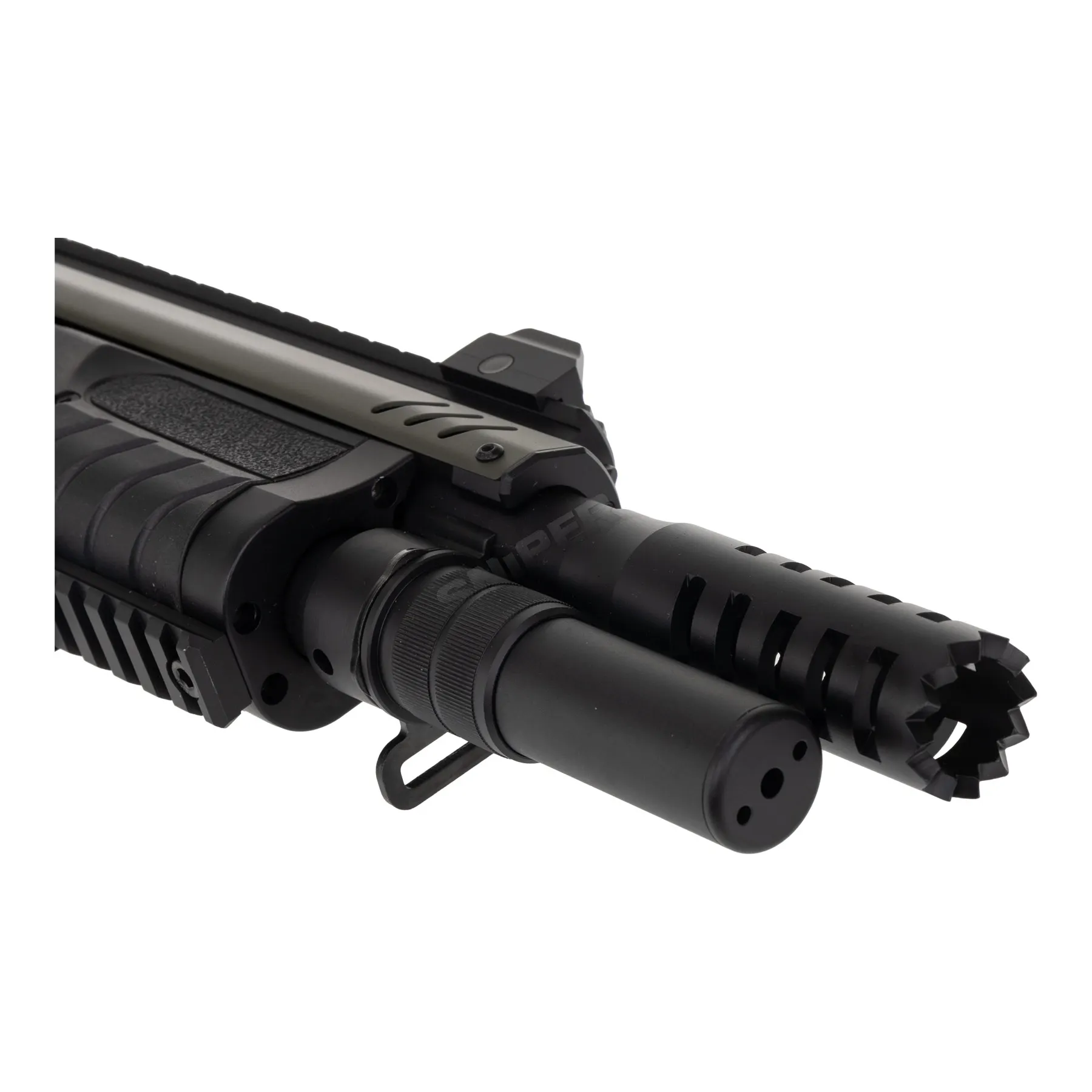 Fabarm STF12 Short 11" Gas Pumpgun, Green