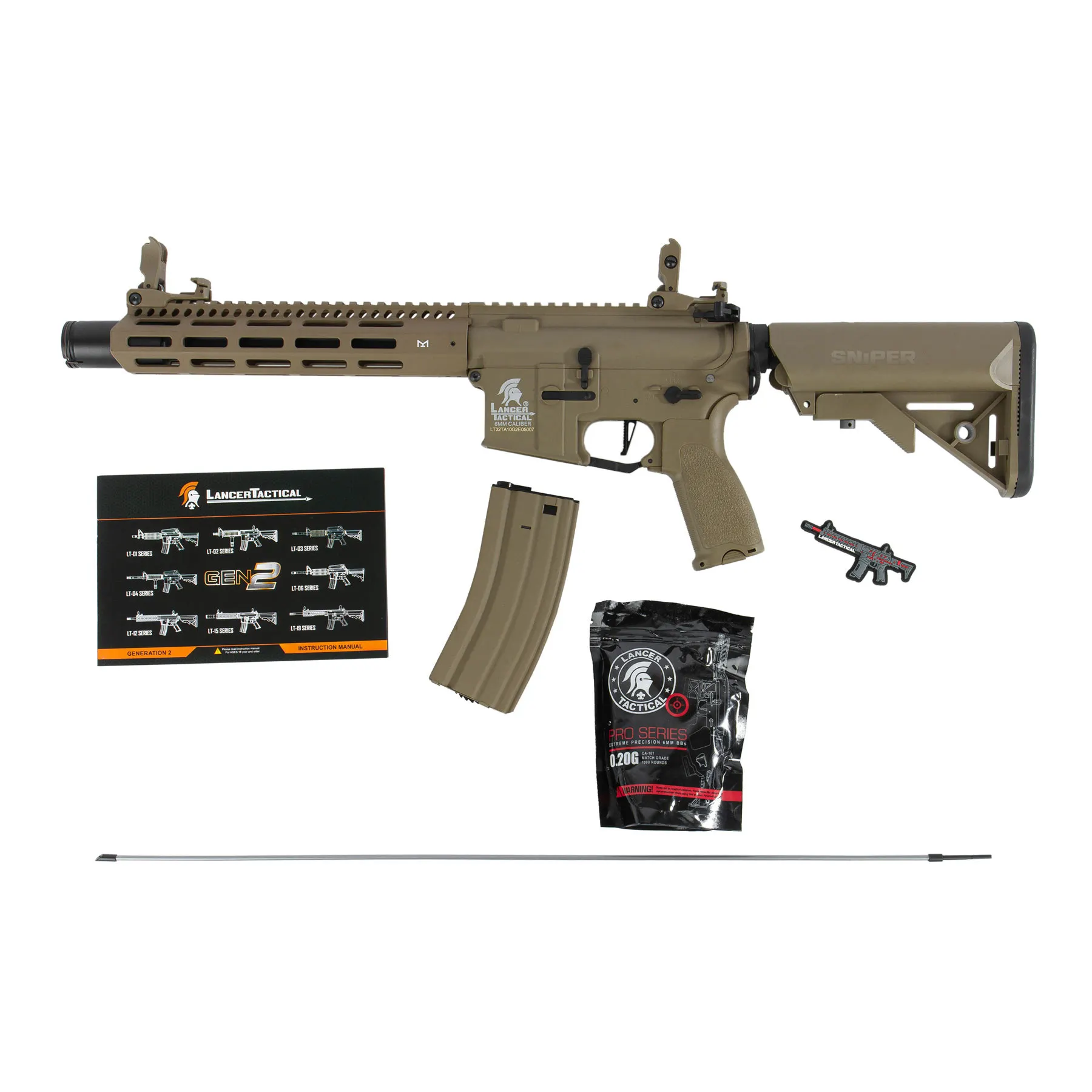 Strident Hybrid 10" (S)AEG, Tan