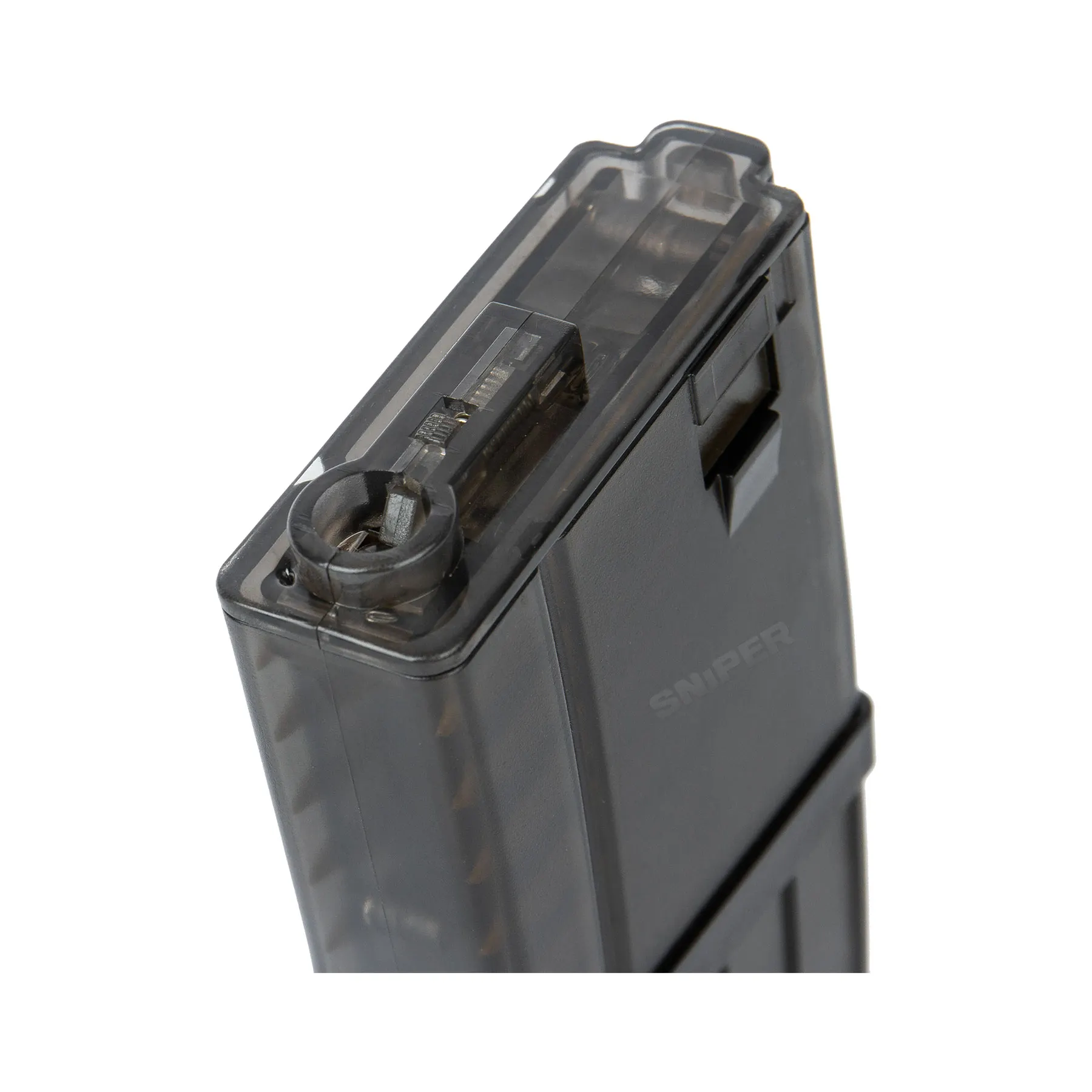 Nuprol L-Mag Mid Cap Mag 130rds, Clear