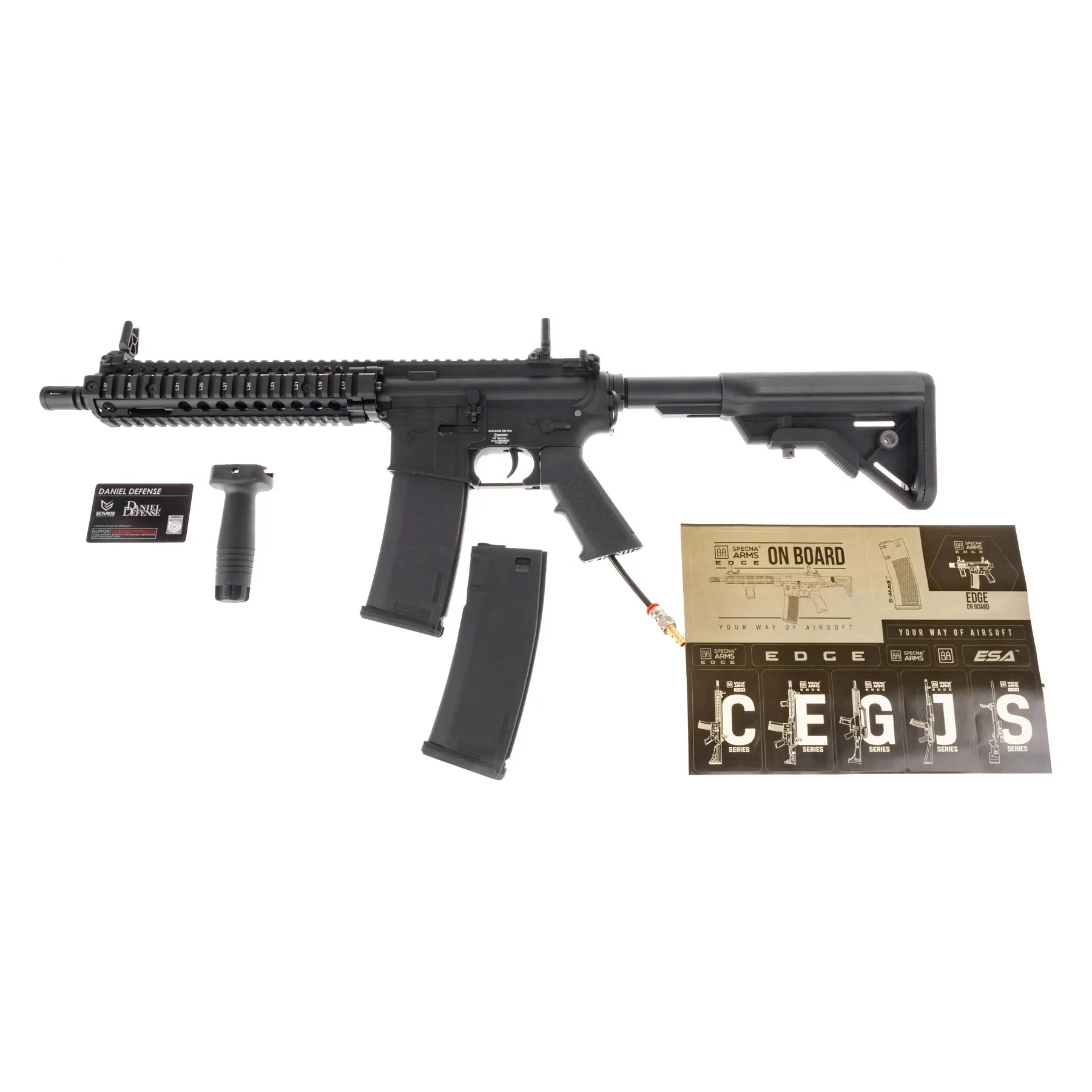 SAC x Mancraft Gen.3 SA-E19 Edge 2.0 HPA, Black