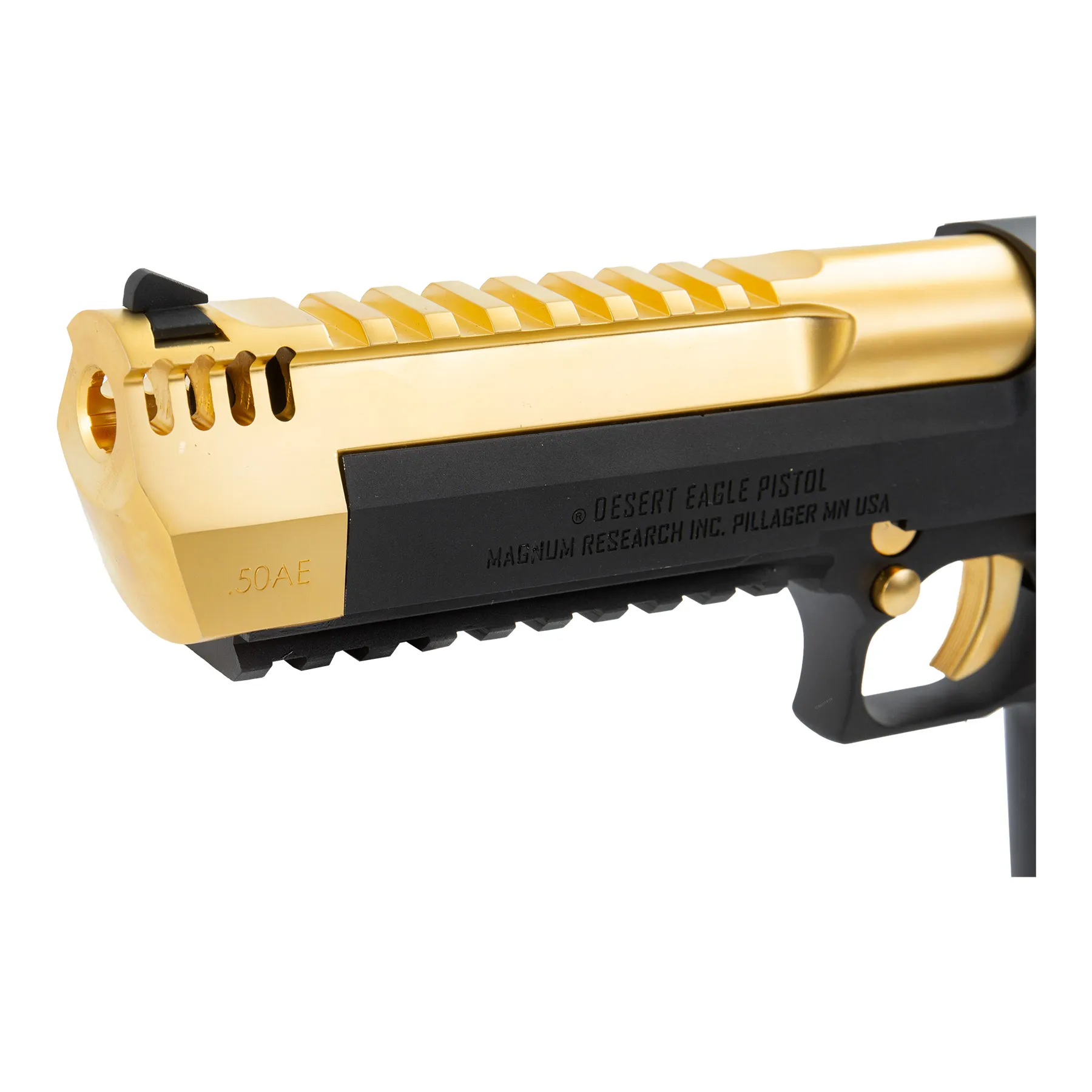 Desert Eagle L6 .50AE GBB, Gold/Black