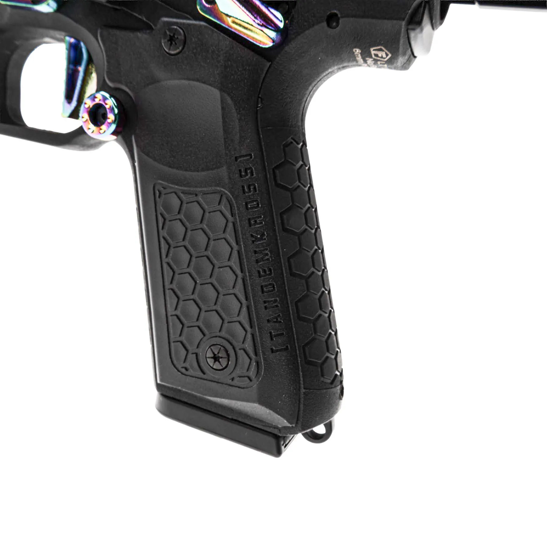 Lancer Tandemkross Cthulhu GBB Softair Pistole, Black/Rainbow