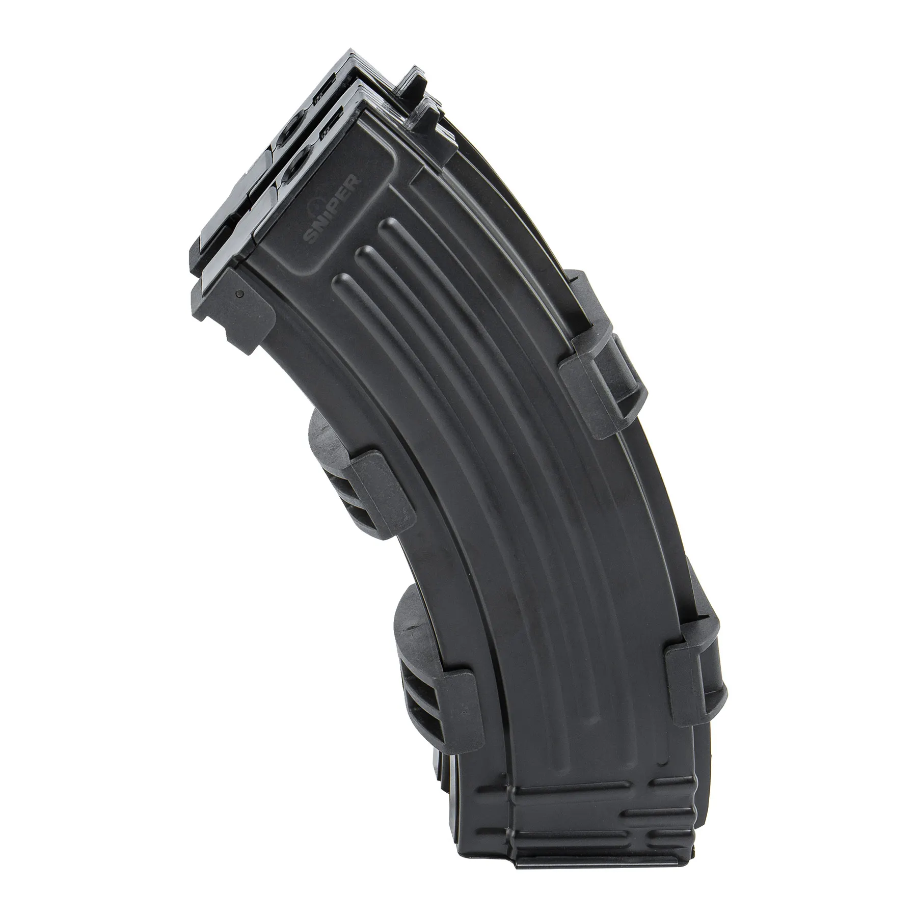 Double Hi-Cap Magazine für AK, 1200rds, Black Double Hi-Cap Magazine für AK, 1200rds, Black