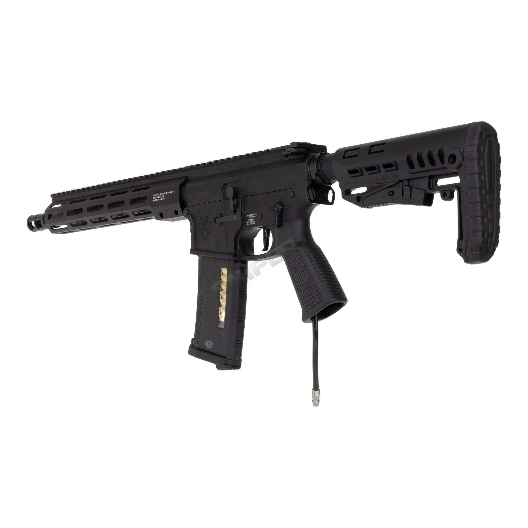 SAC x MTW Billet 10" Tactical Inferno Edition Gen. 3, Black