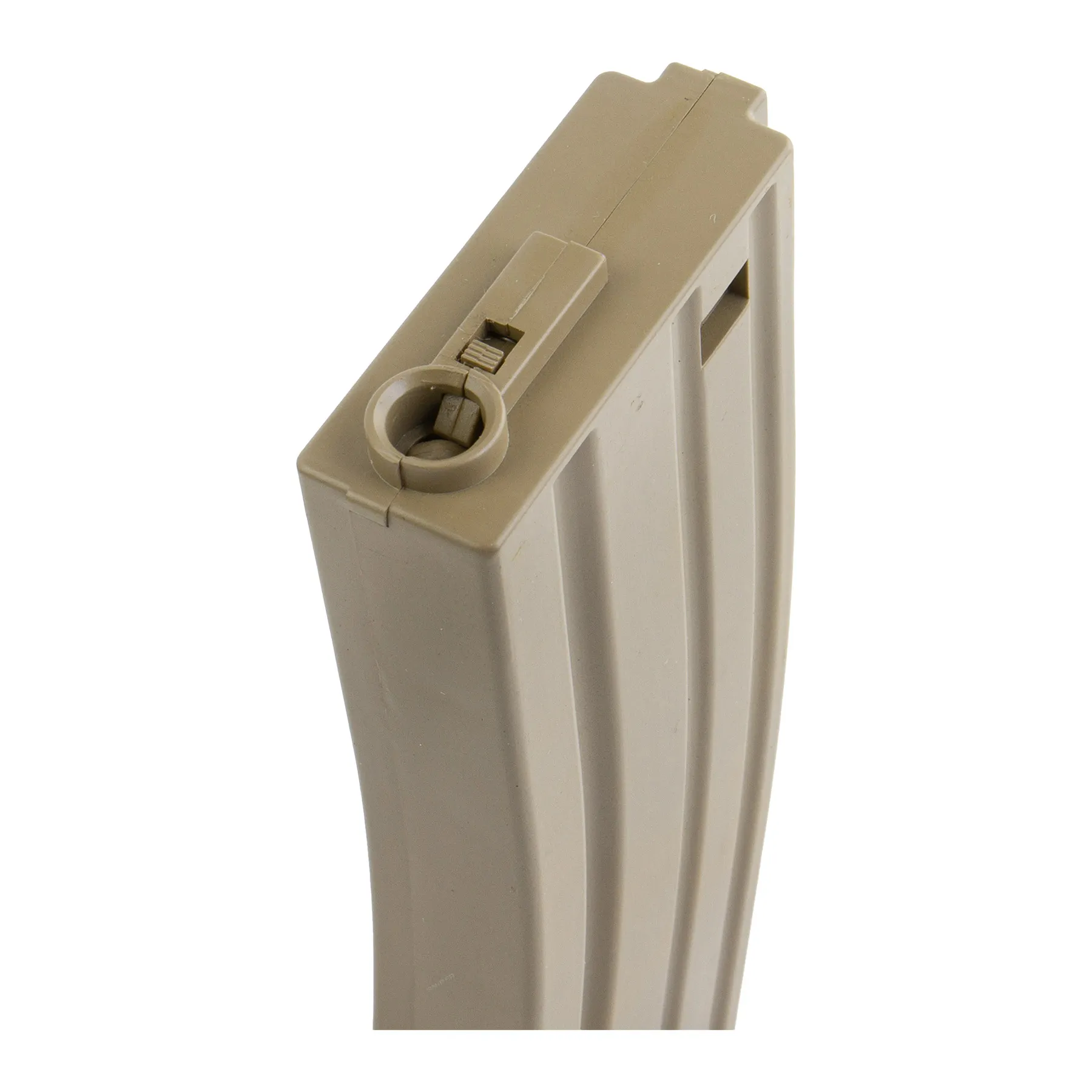 M4 Magazin Midcap Polymer 120rds, 5er Pack, Tan