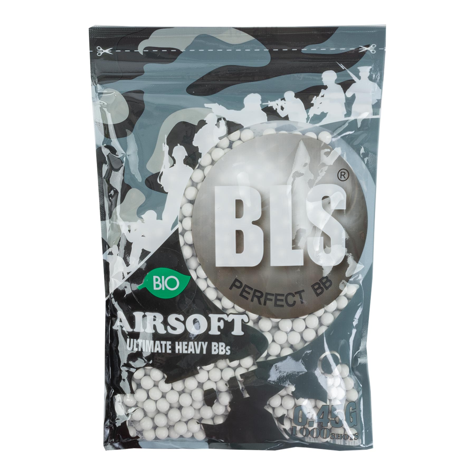 BLS Bio BB´s 0,45g White, 1000rds